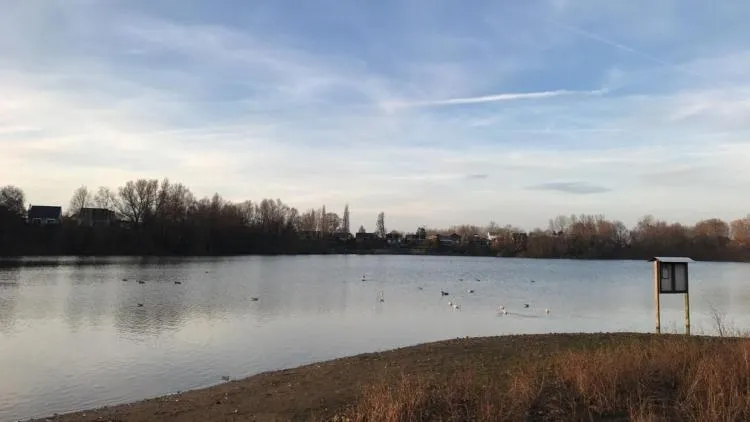 Lake view in Hotel Rietgors