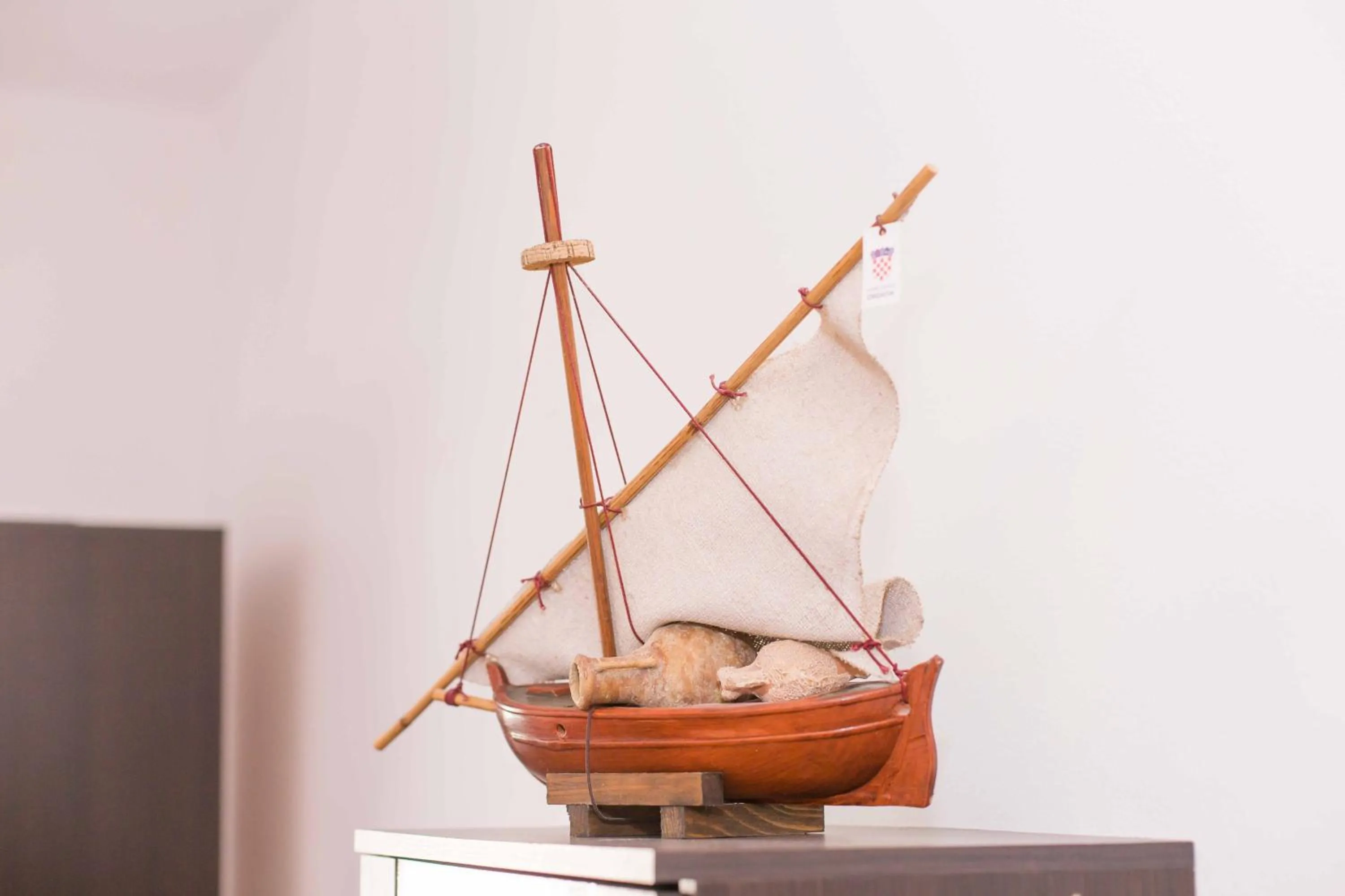 Decorative detail in Red Valentino Apartment