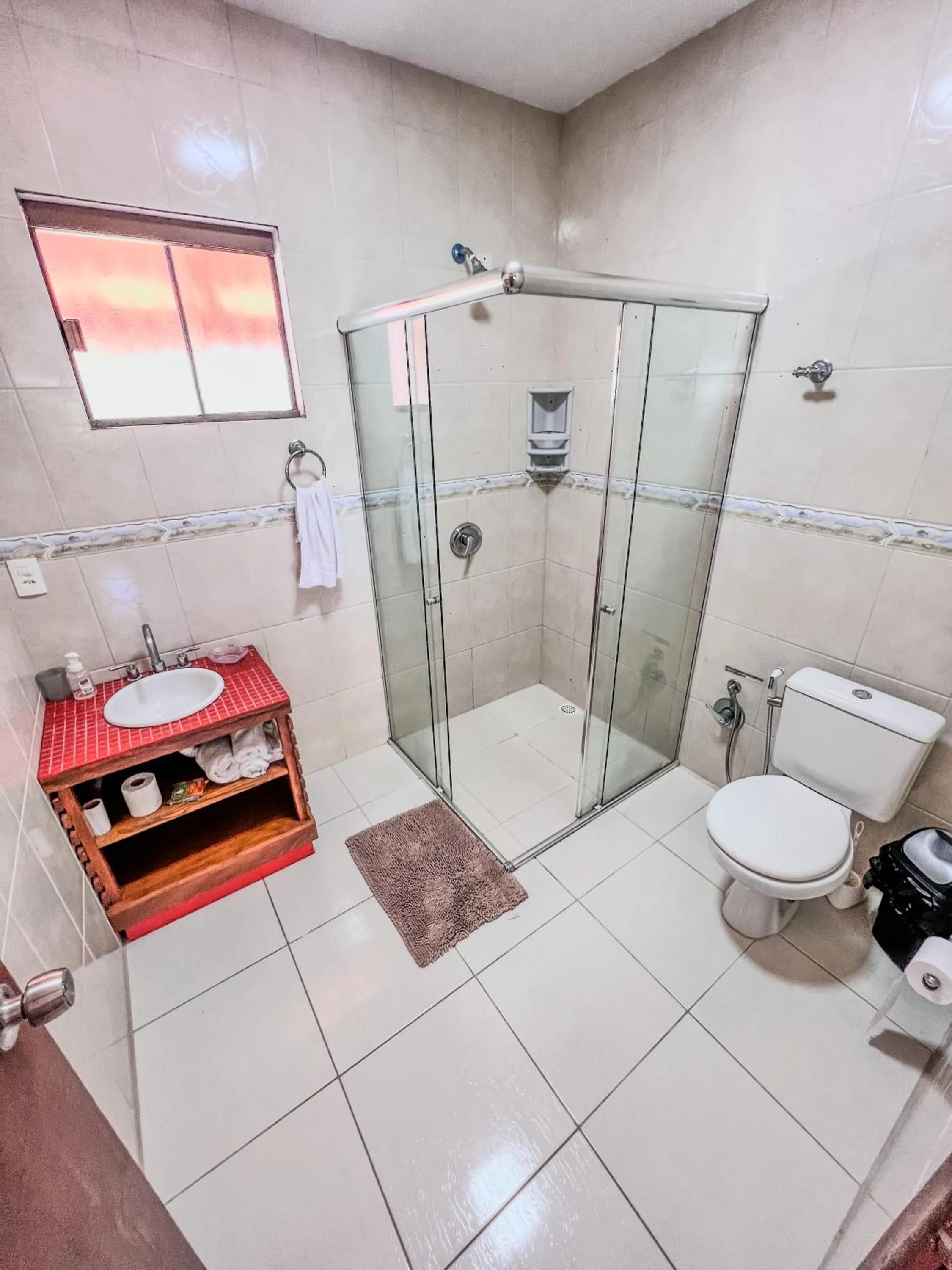 Shower in Gamboa Luna y Sol Apart-Hotel