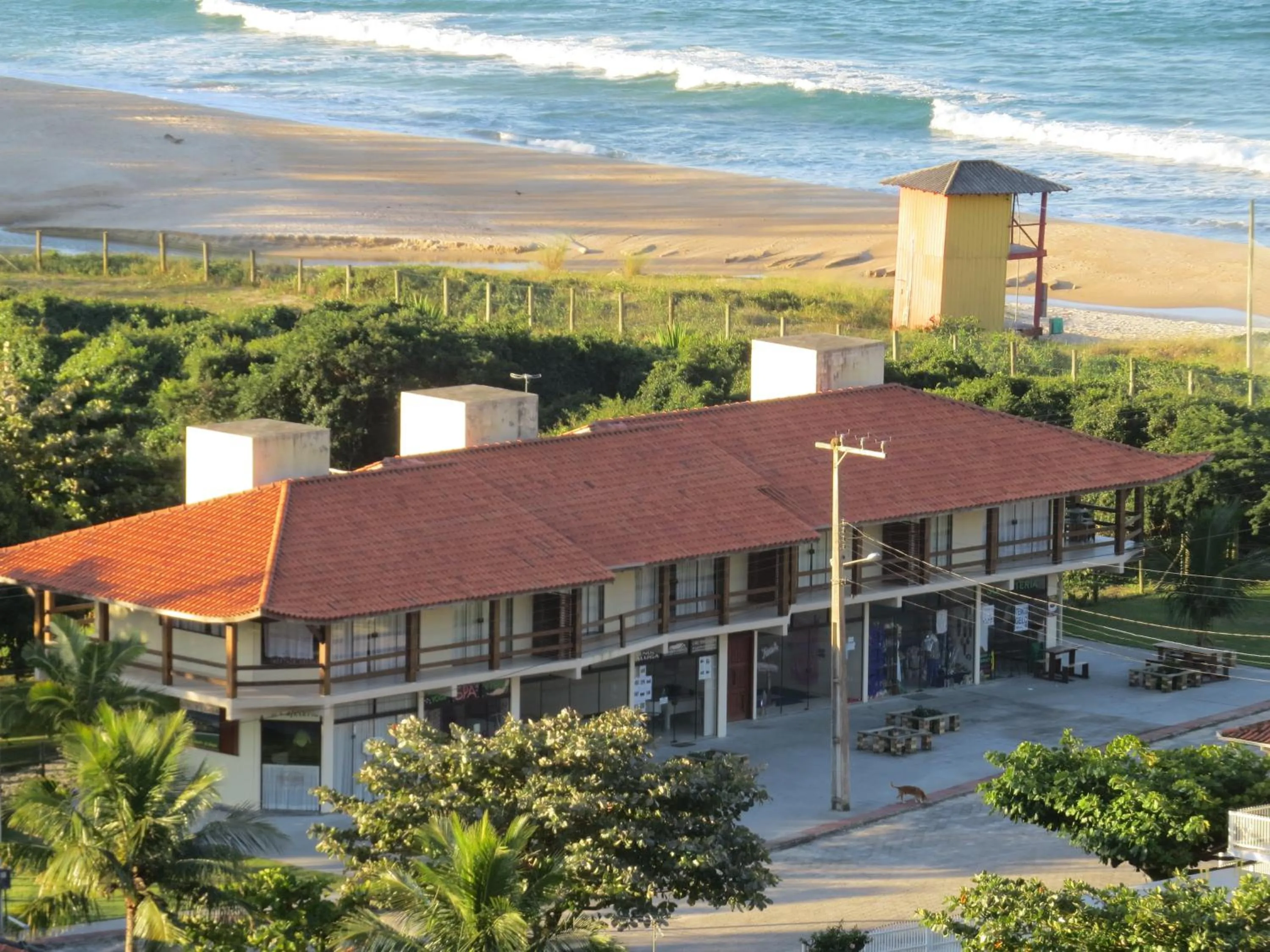 Patio in Gamboa Luna y Sol Apart-Hotel