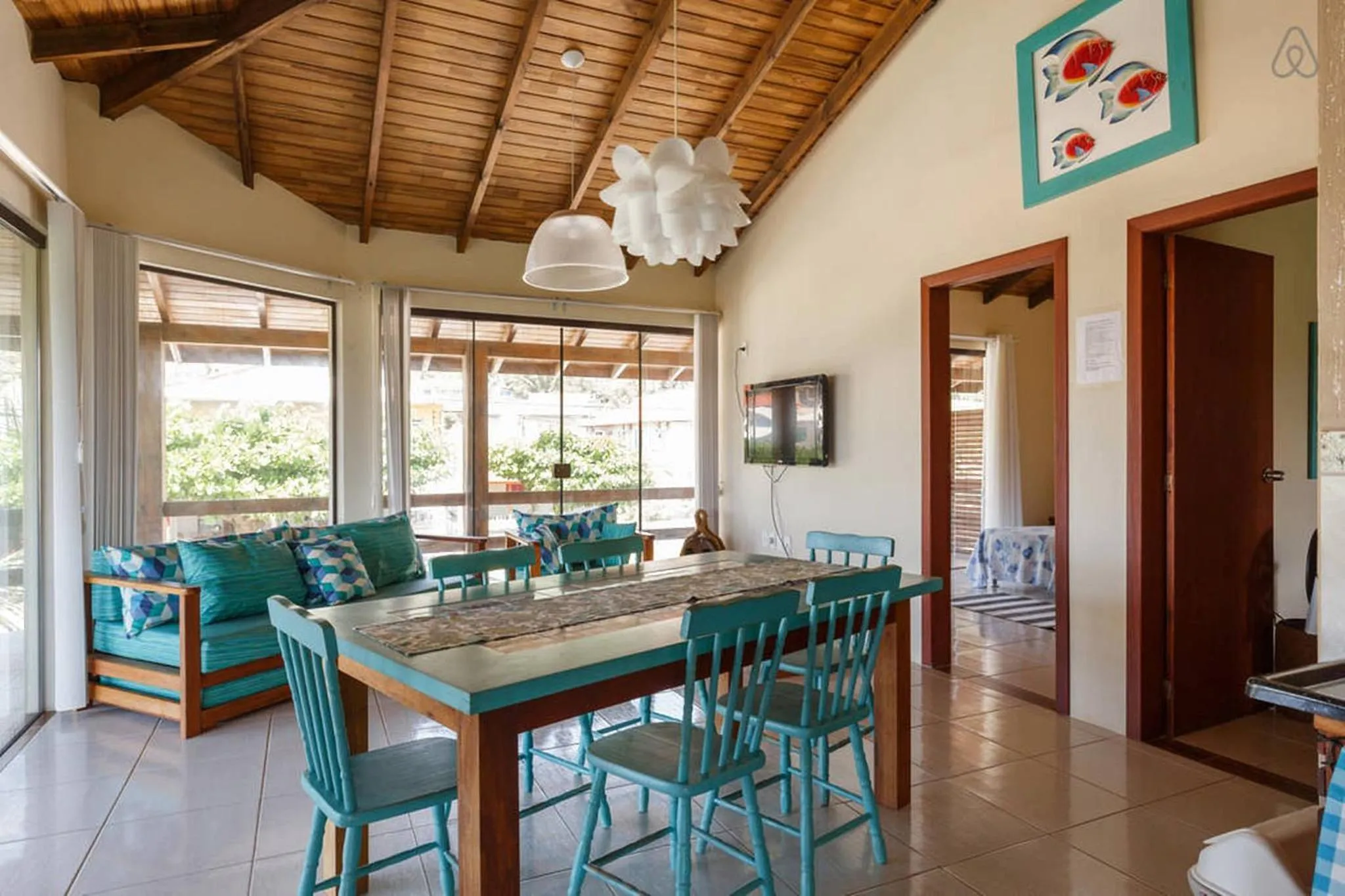 TV and multimedia in Gamboa Luna y Sol Apart-Hotel