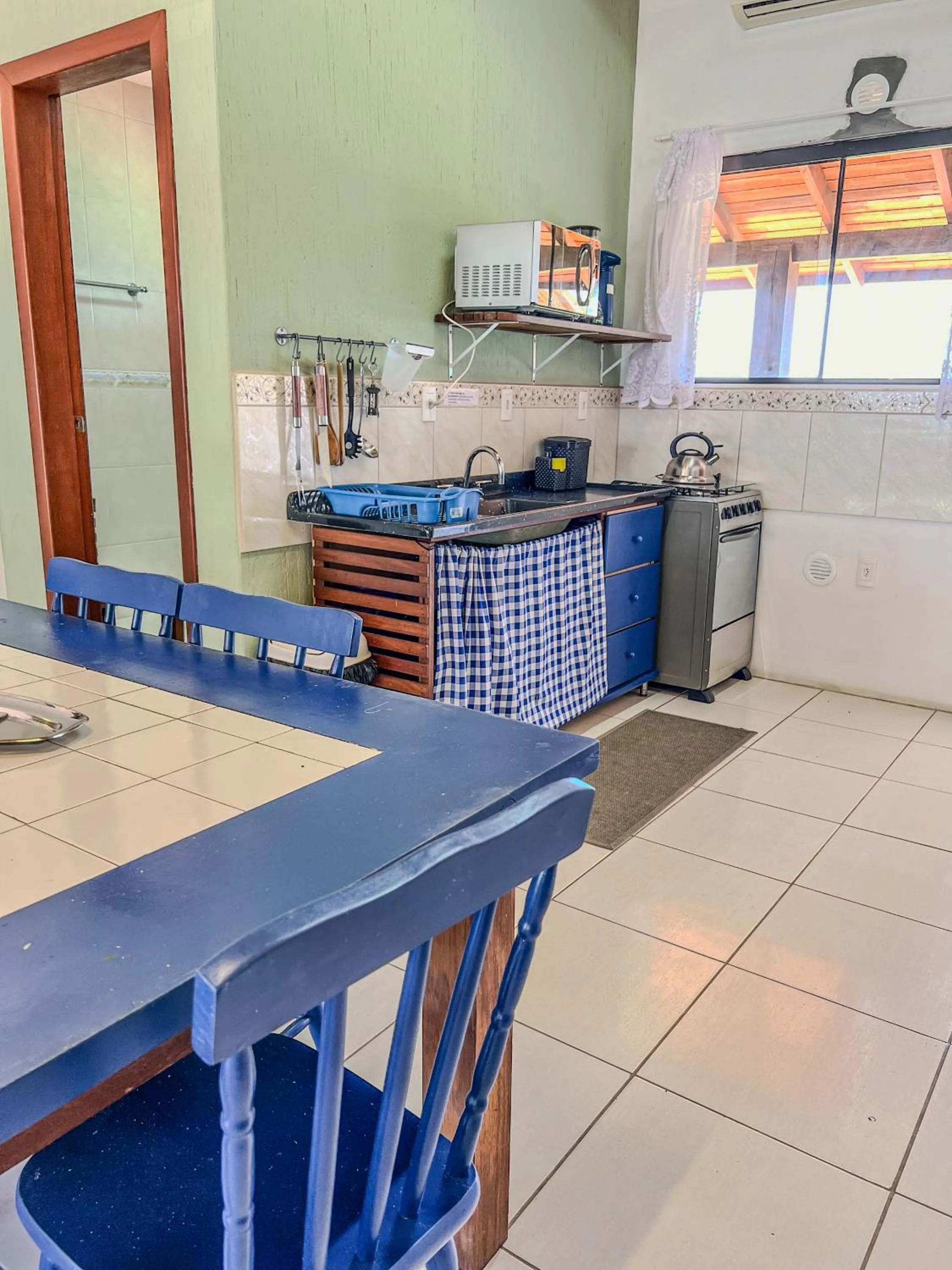 Kitchen or kitchenette in Gamboa Luna y Sol Apart-Hotel