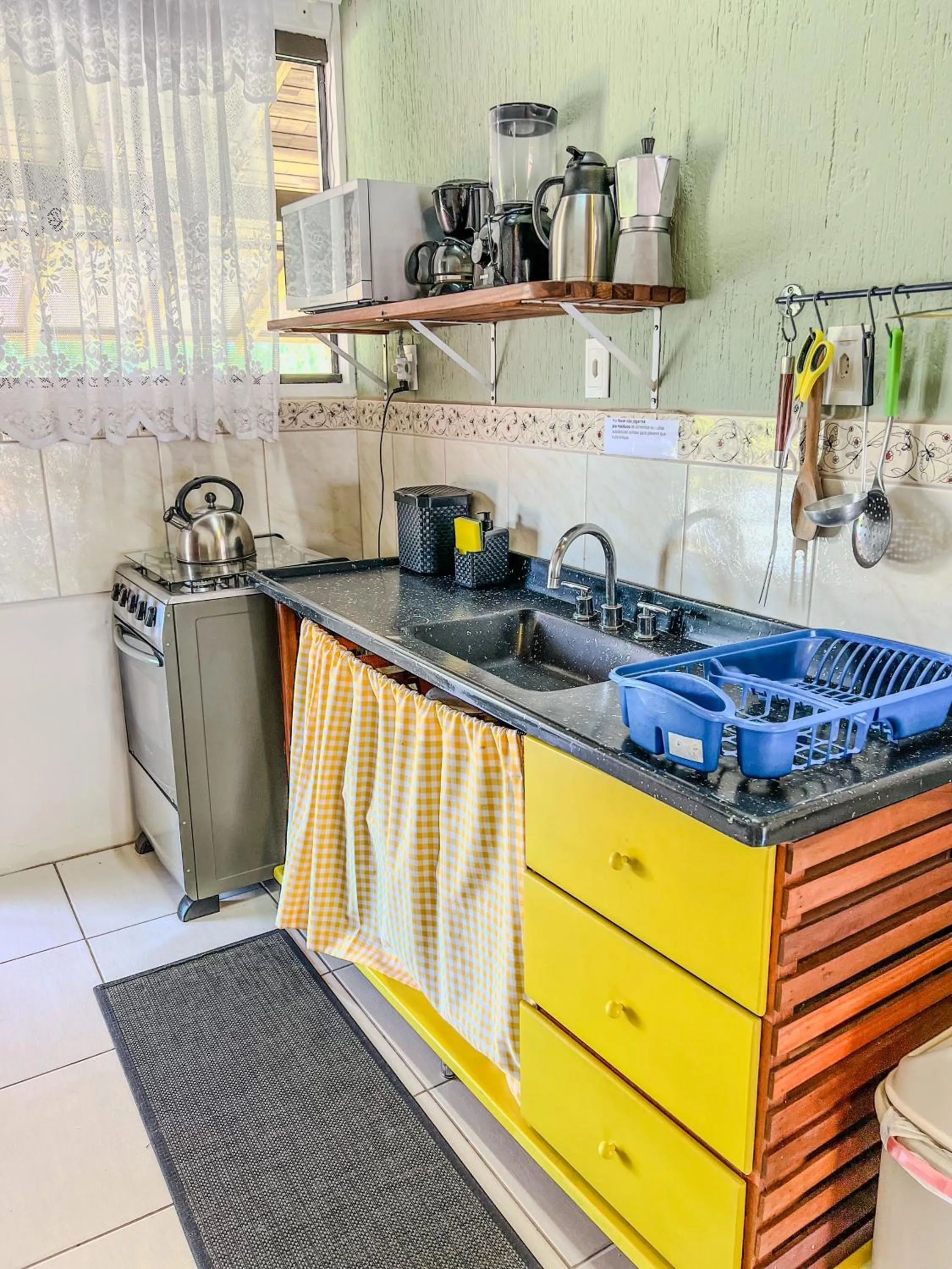 Kitchen or kitchenette in Gamboa Luna y Sol Apart-Hotel