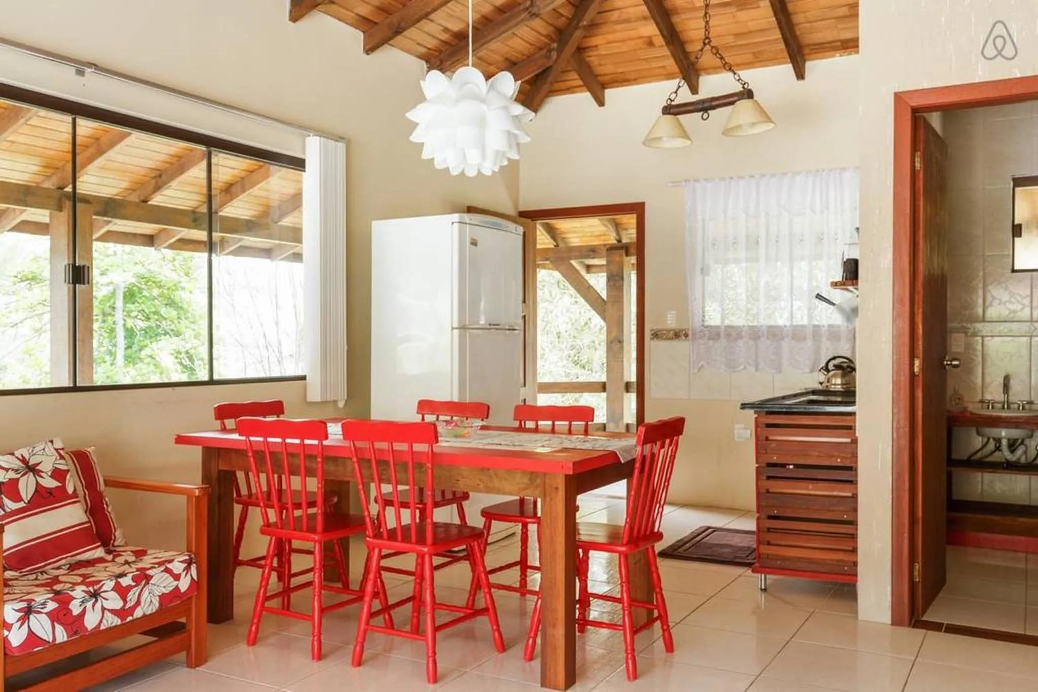 Kitchen or kitchenette in Gamboa Luna y Sol Apart-Hotel