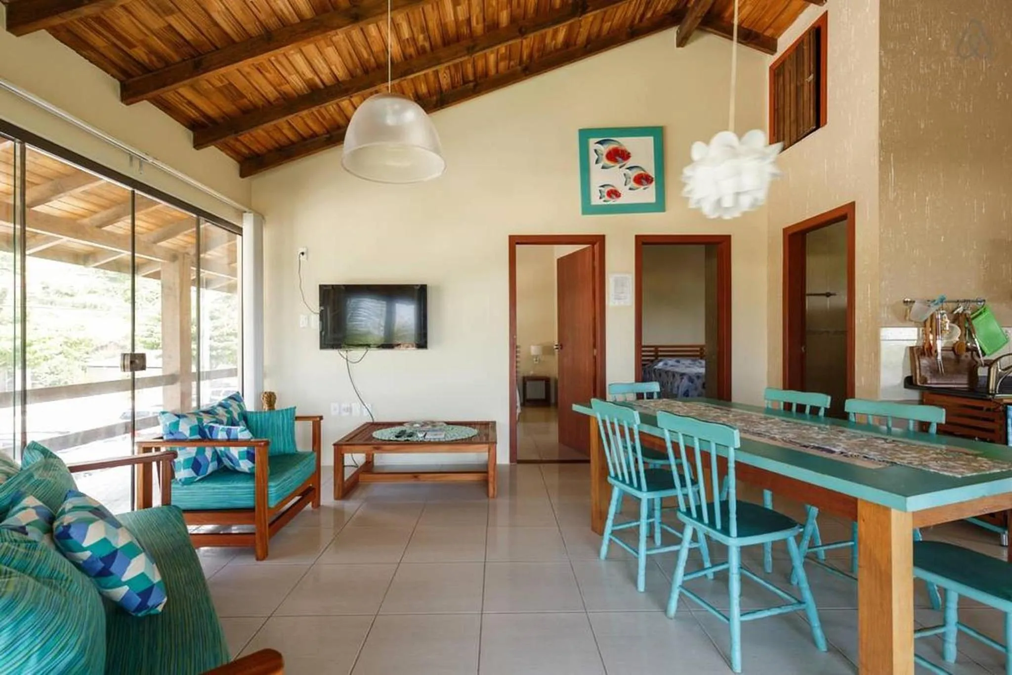 Living room in Gamboa Luna y Sol Apart-Hotel