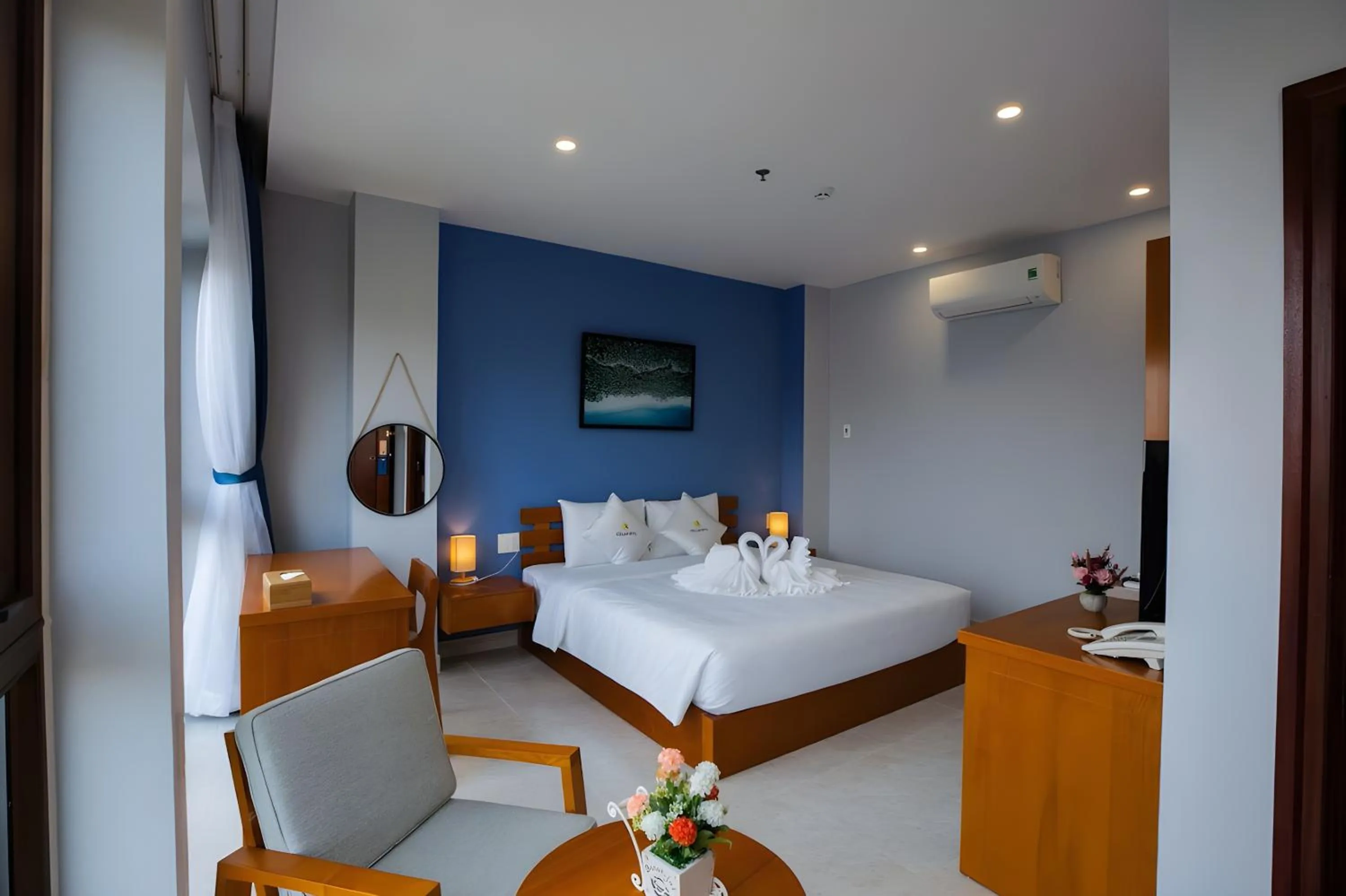 Bed in Stellar Hotel Phú Quốc
