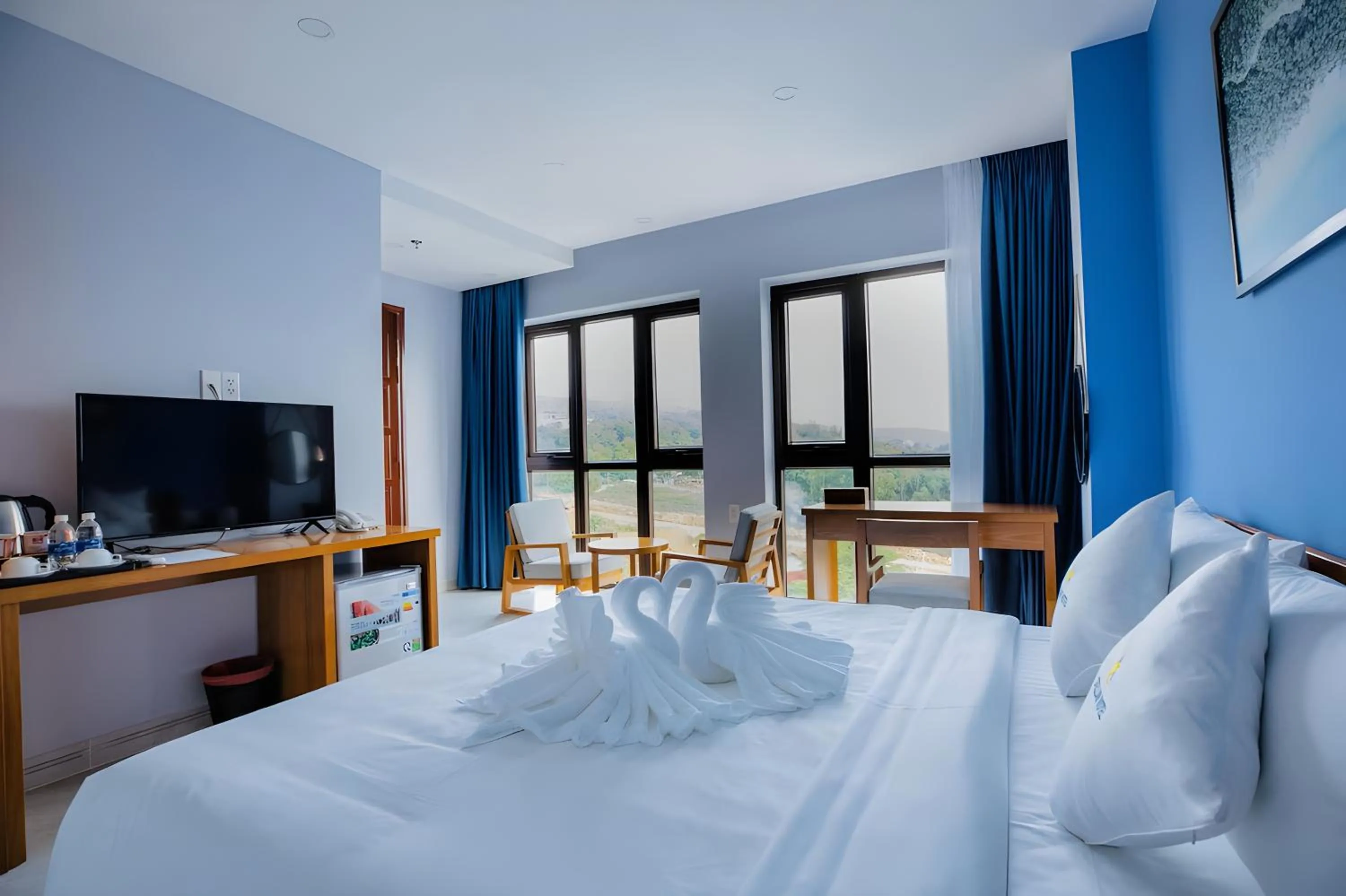 Bed in Stellar Hotel Phú Quốc