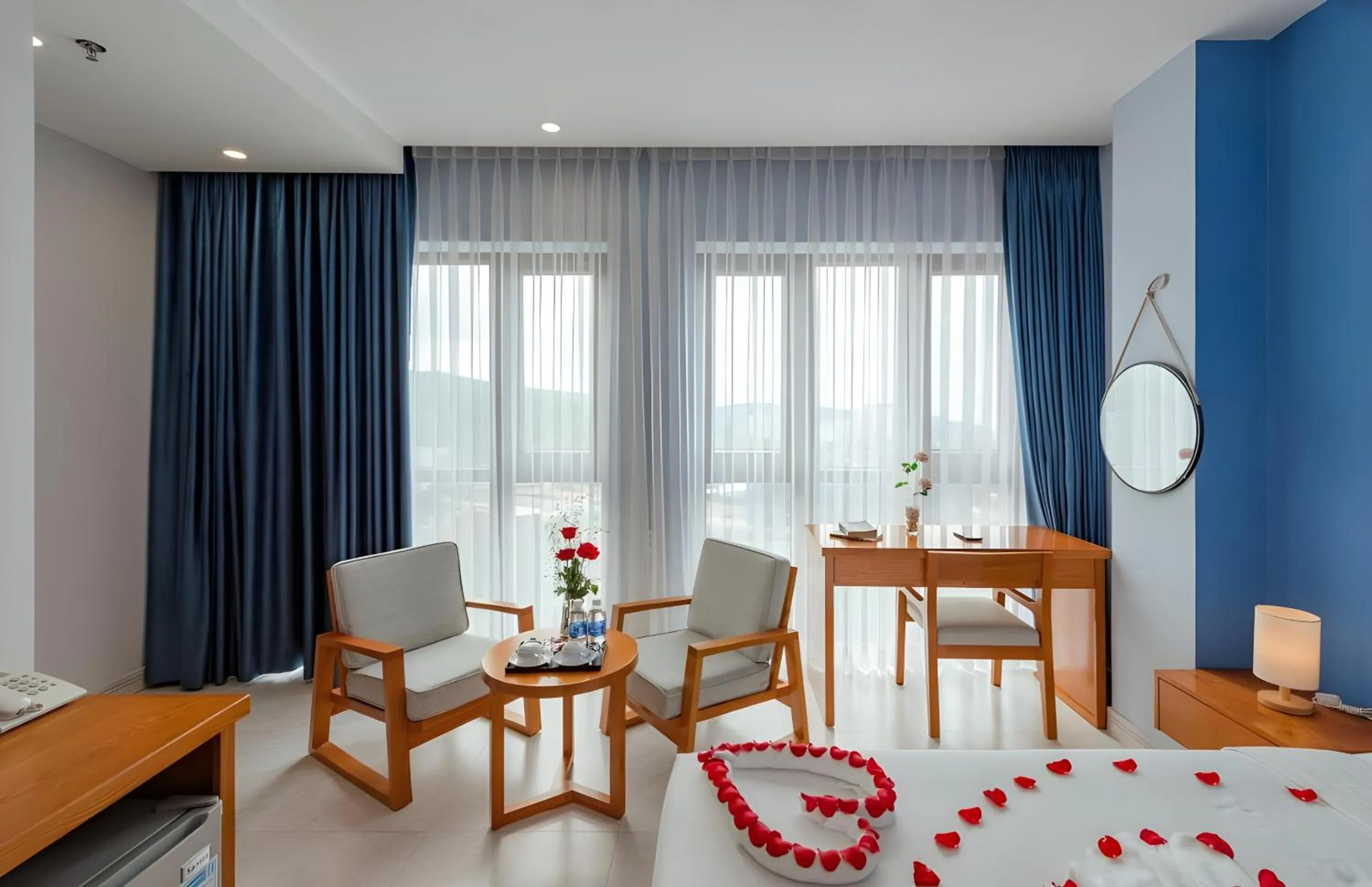 Seating area in Stellar Hotel Phú Quốc