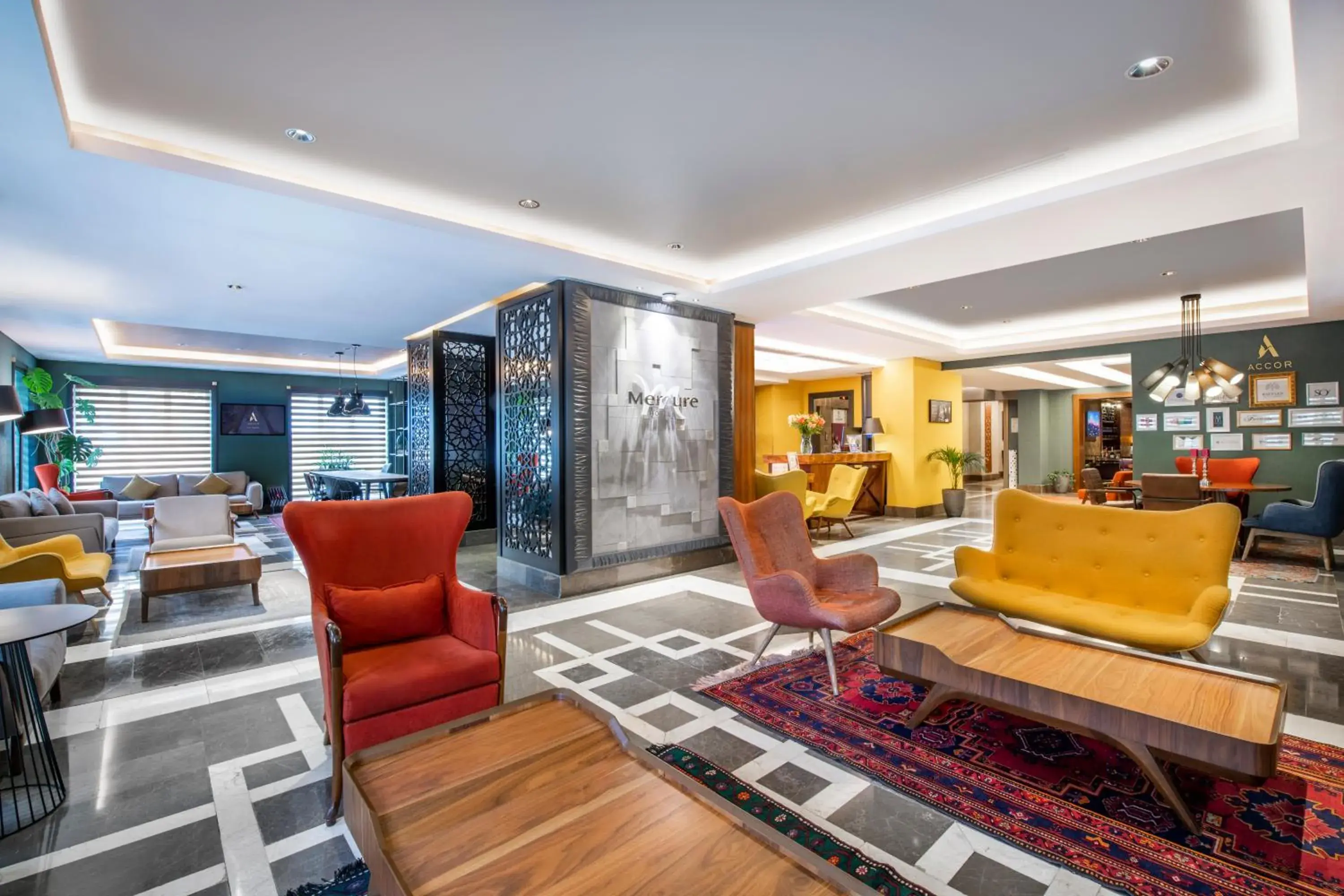 Lobby or reception in Mercure Tbilisi Old Town Lobby or reception in Mercure Tbilisi Old Town