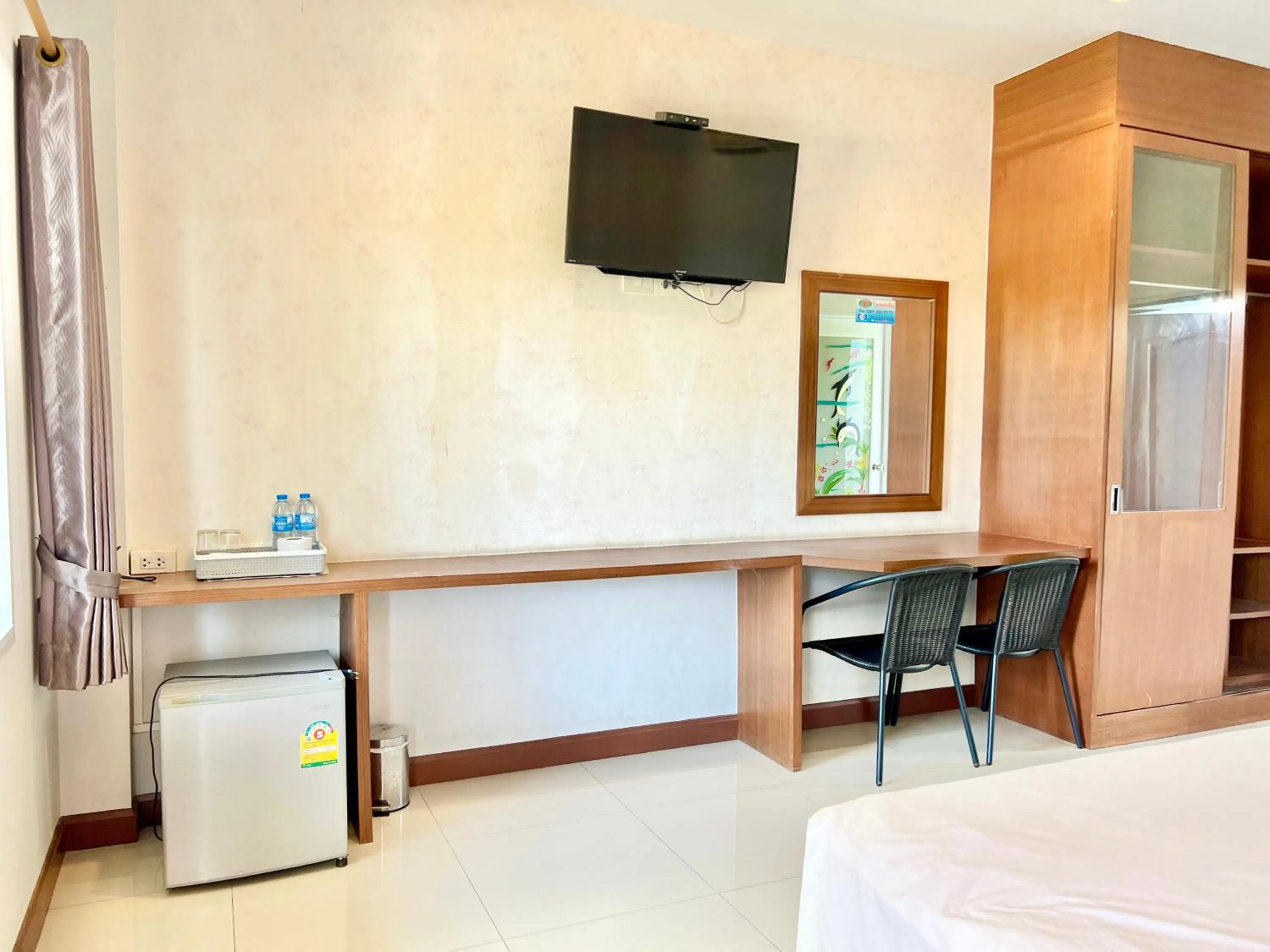 Bed in Rungreang Hotel