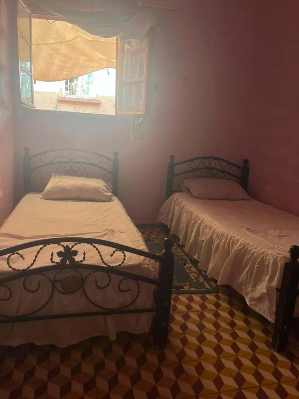 Bedroom, Bed in Hotel afriquia
