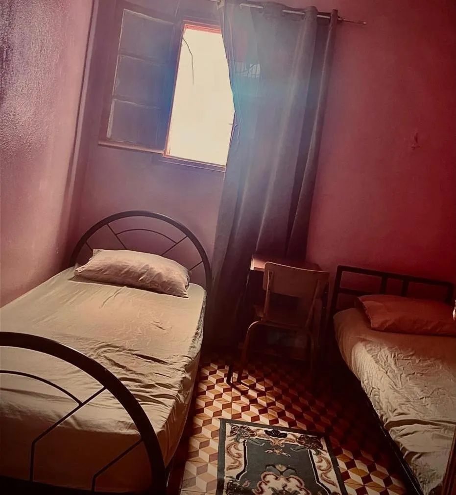 Bed in Hotel afriquia