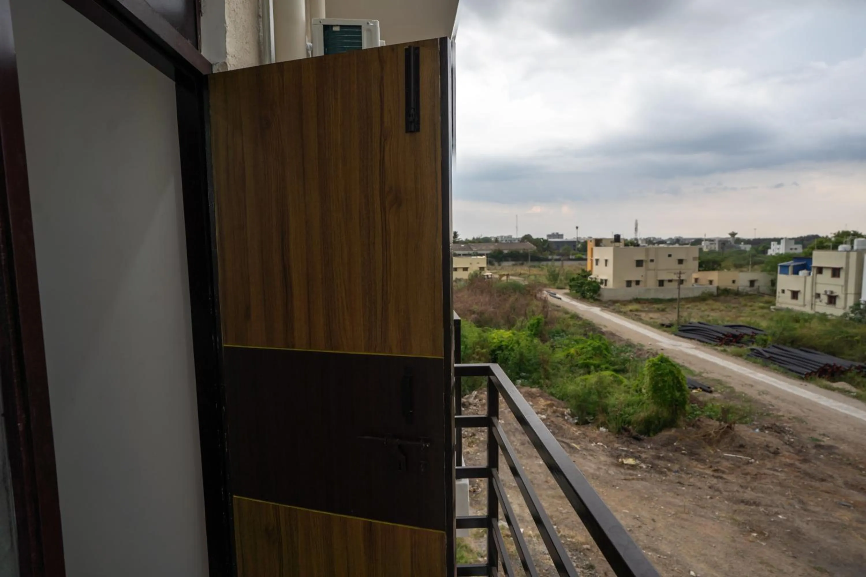 Balcony/Terrace in Cross Roads Inn