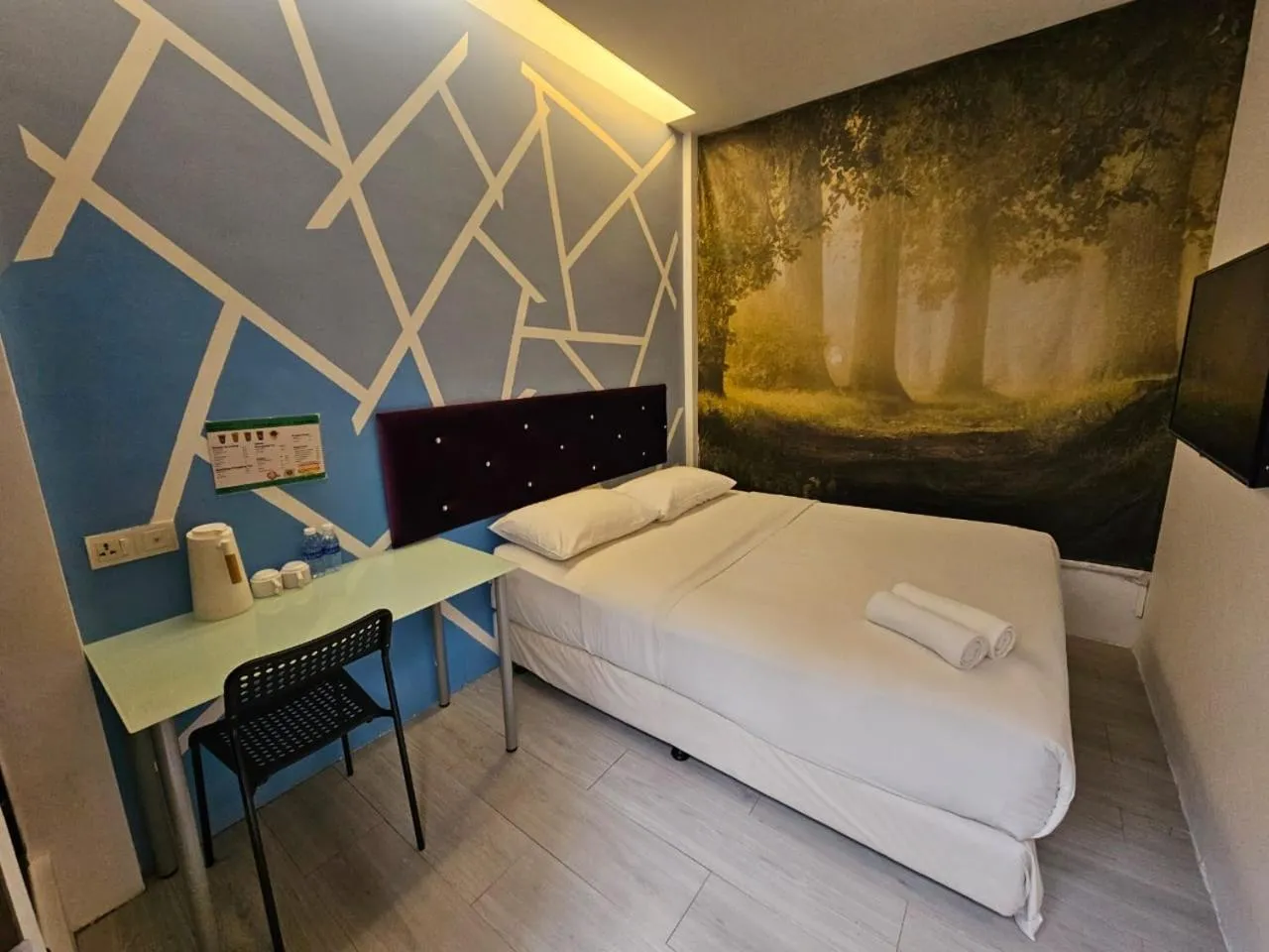 Bed in V Garden Hotel by Minsu