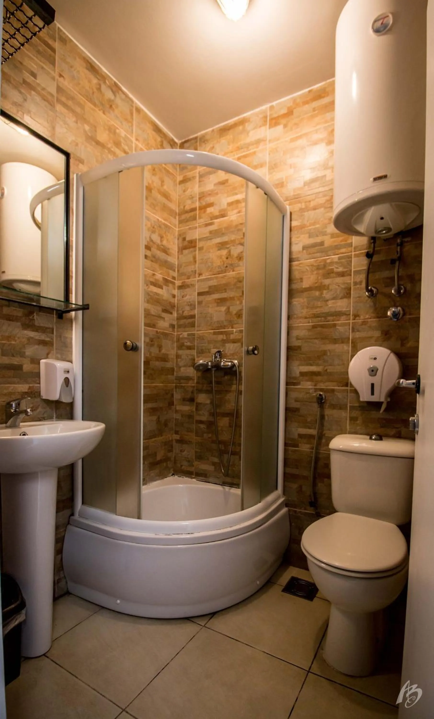 Shower in Hostel Fair and Square