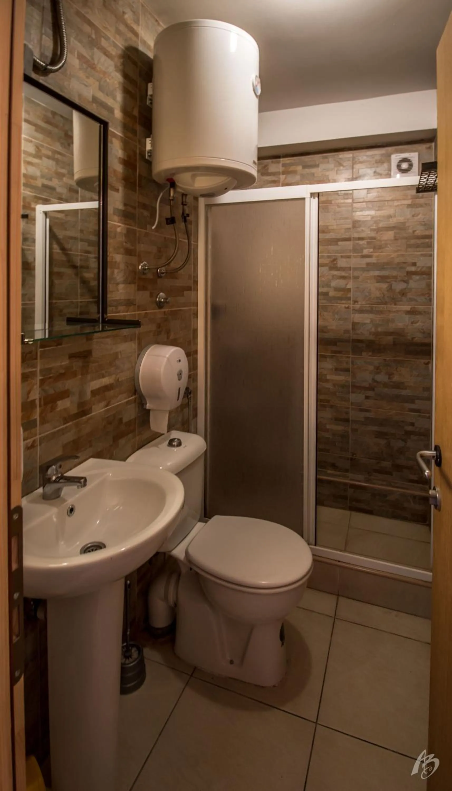 Shower in Hostel Fair and Square