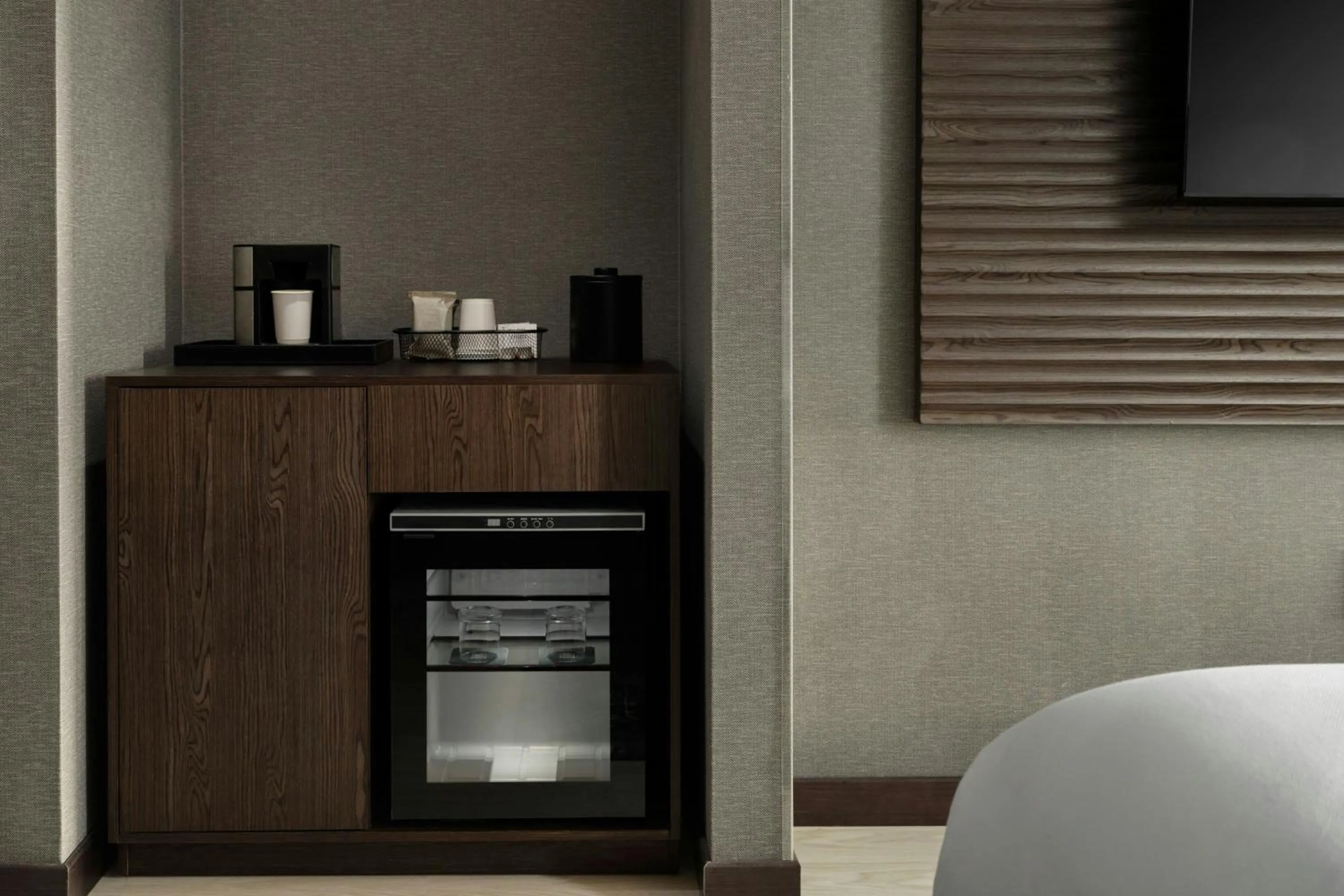 Photo of the whole room, Bed in AC Hotel by Marriott Burlington