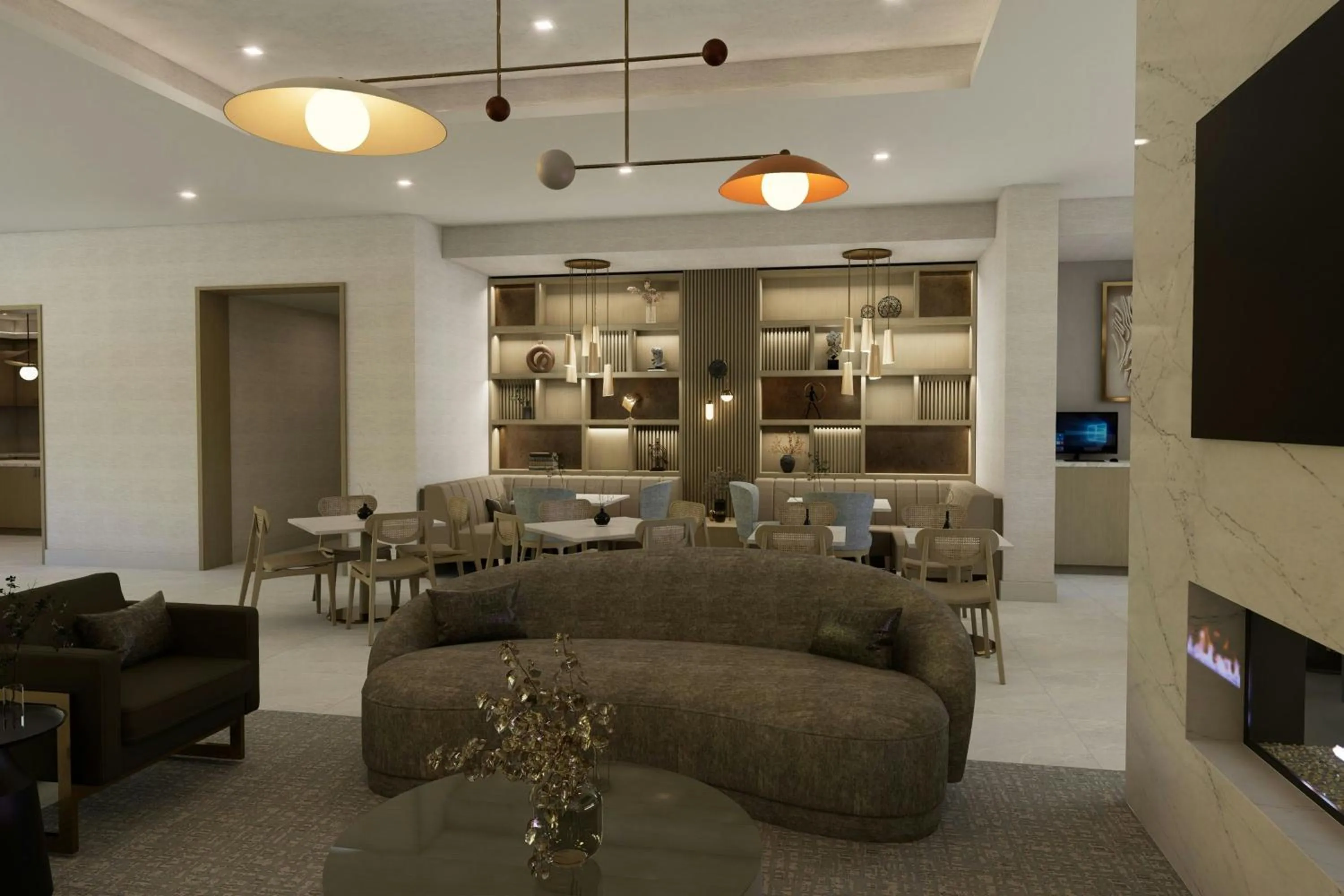 Lobby or reception in Residence Inn by Marriott Melville