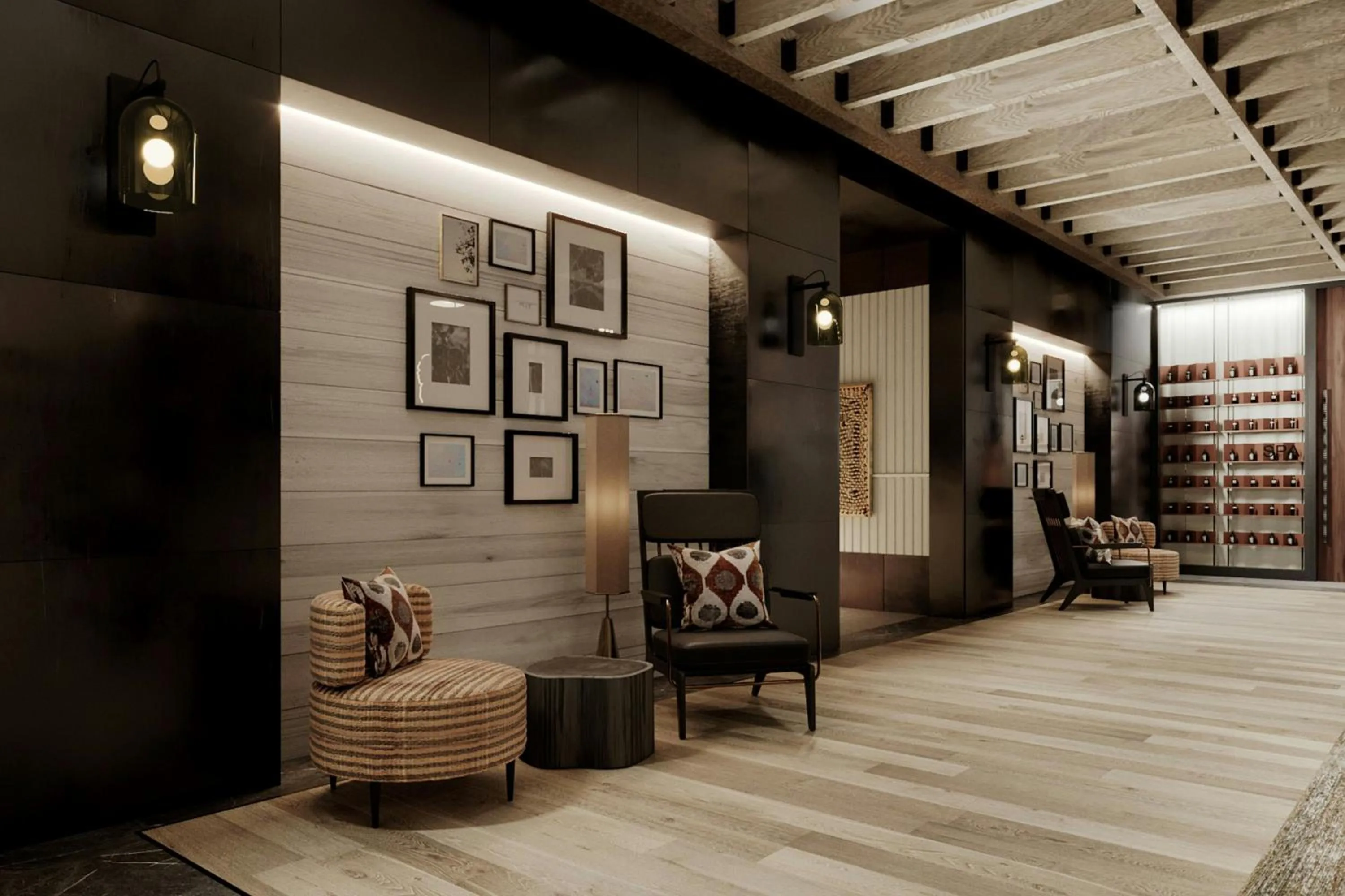 Lobby or reception in The SOMM Hotel & Spa, Autograph Collection