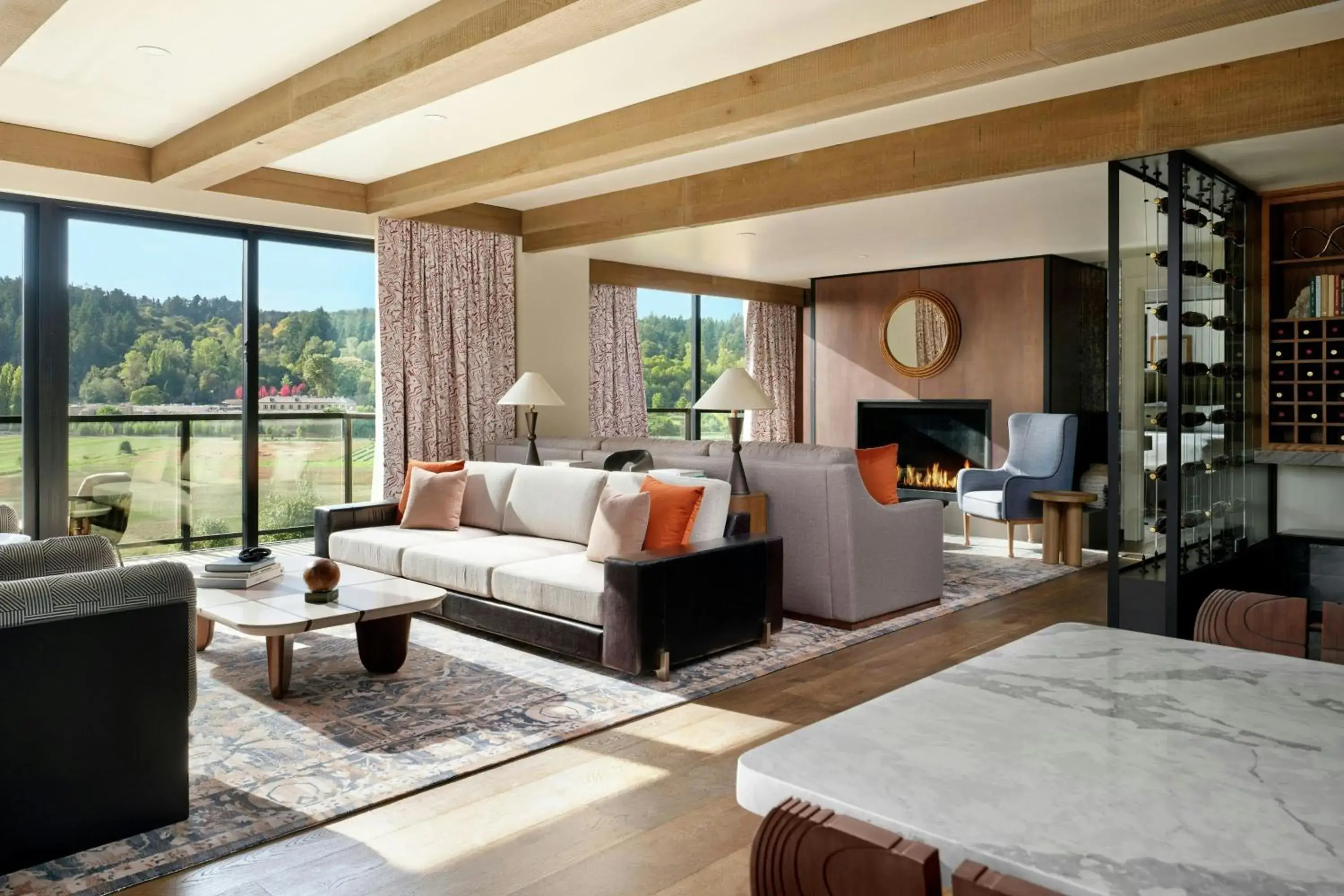 Living room in The SOMM Hotel & Spa, Autograph Collection Living room in The SOMM Hotel & Spa, Autograph Collection