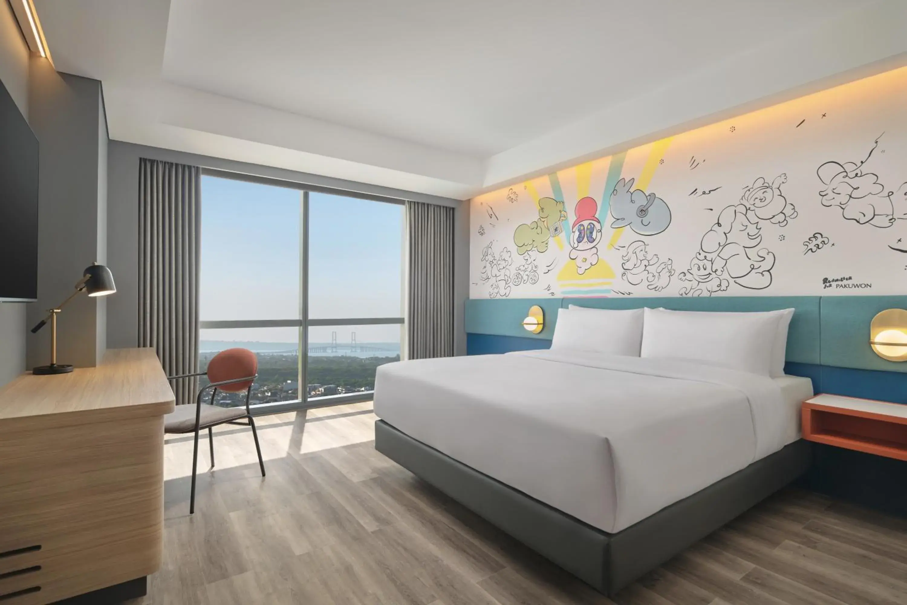Deluxe Loft King Room in Aloft Surabaya Pakuwon City Deluxe Loft King Room in Aloft Surabaya Pakuwon City