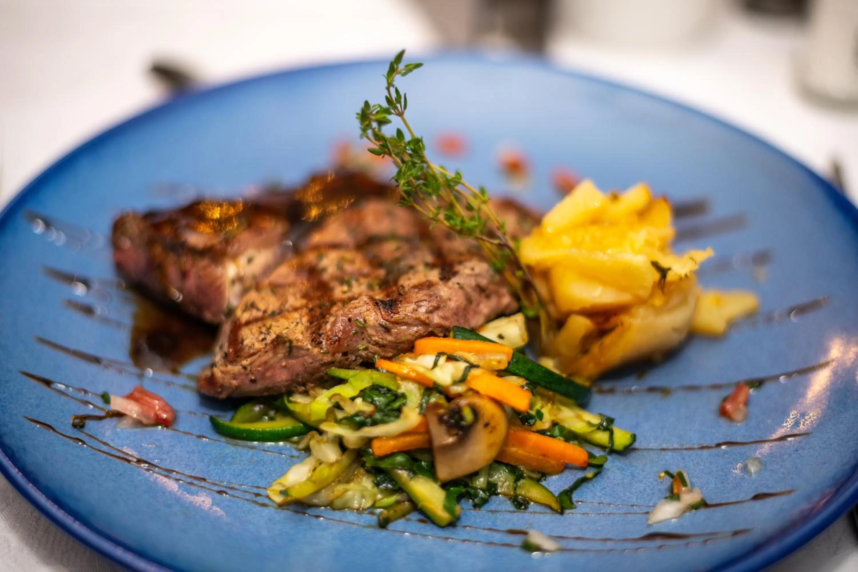 Dinner in Graskop Hotel