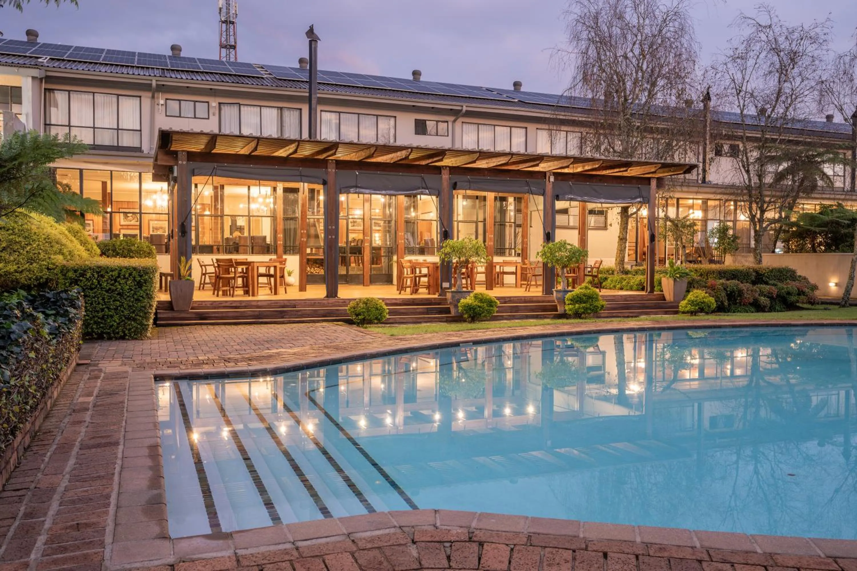 Swimming pool in Graskop Hotel