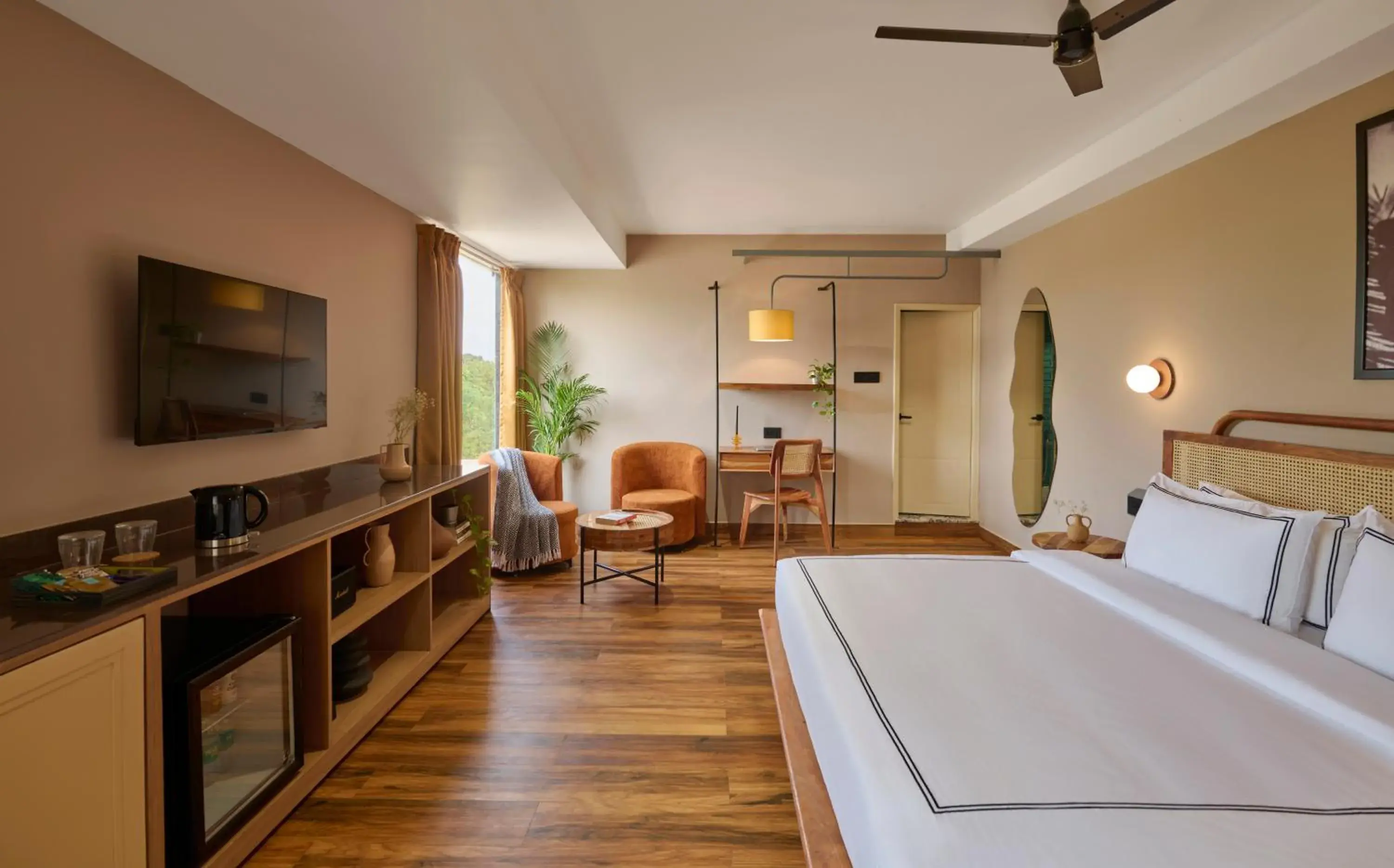 Superior King Room in Minimalist - The Varanasi Edit Superior King Room in Minimalist - The Varanasi Edit