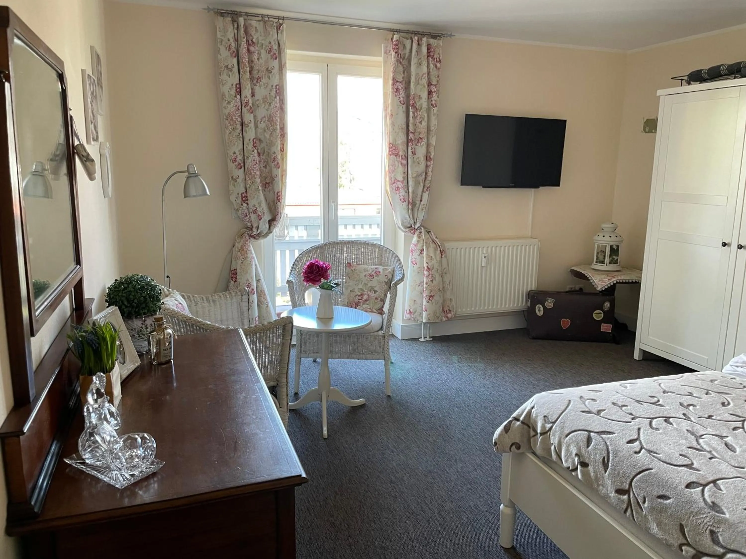Bedroom, Bed in Ferienwohnung Strandgut