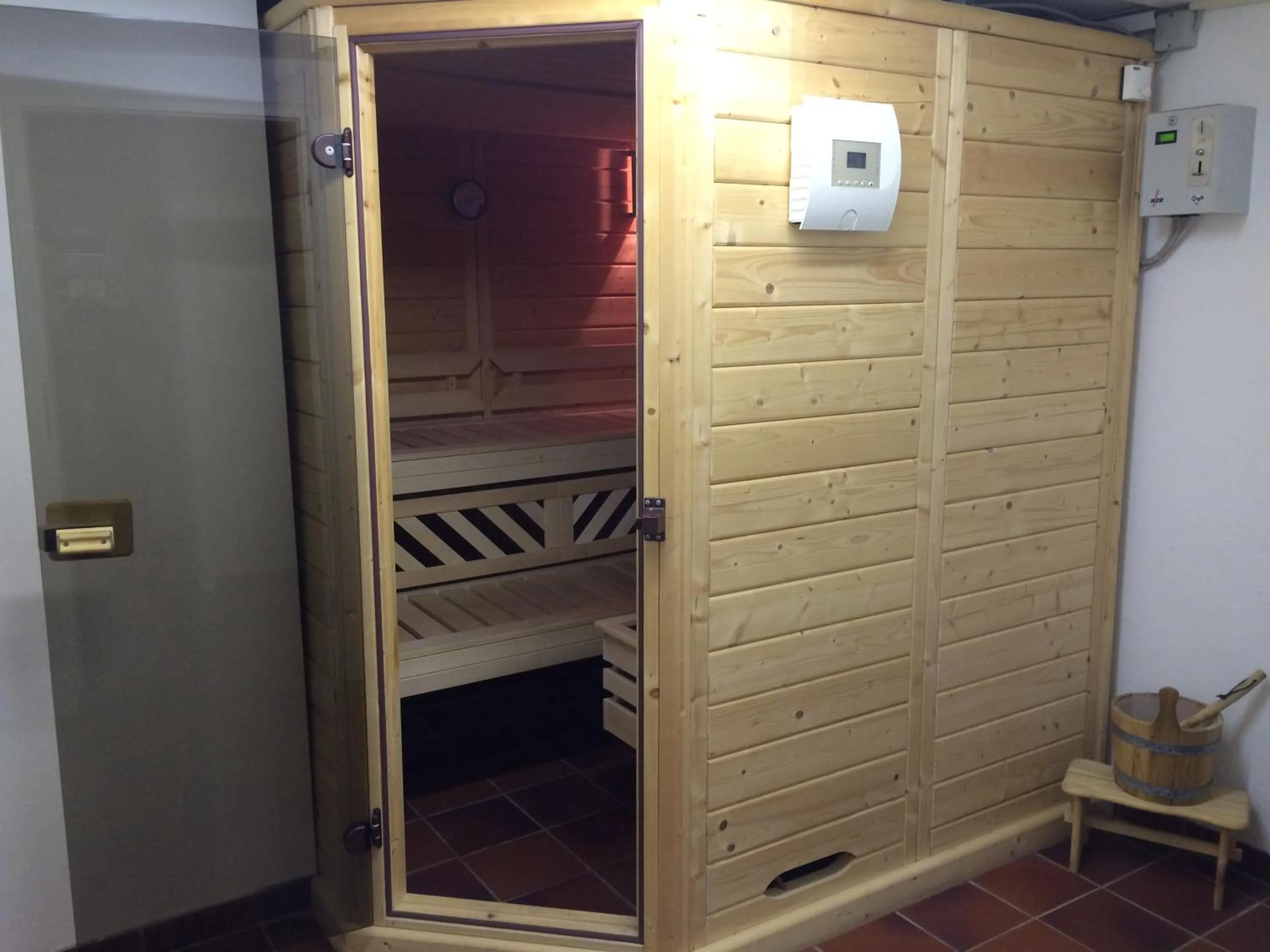 Sauna in Ferienwohnung Strandgut