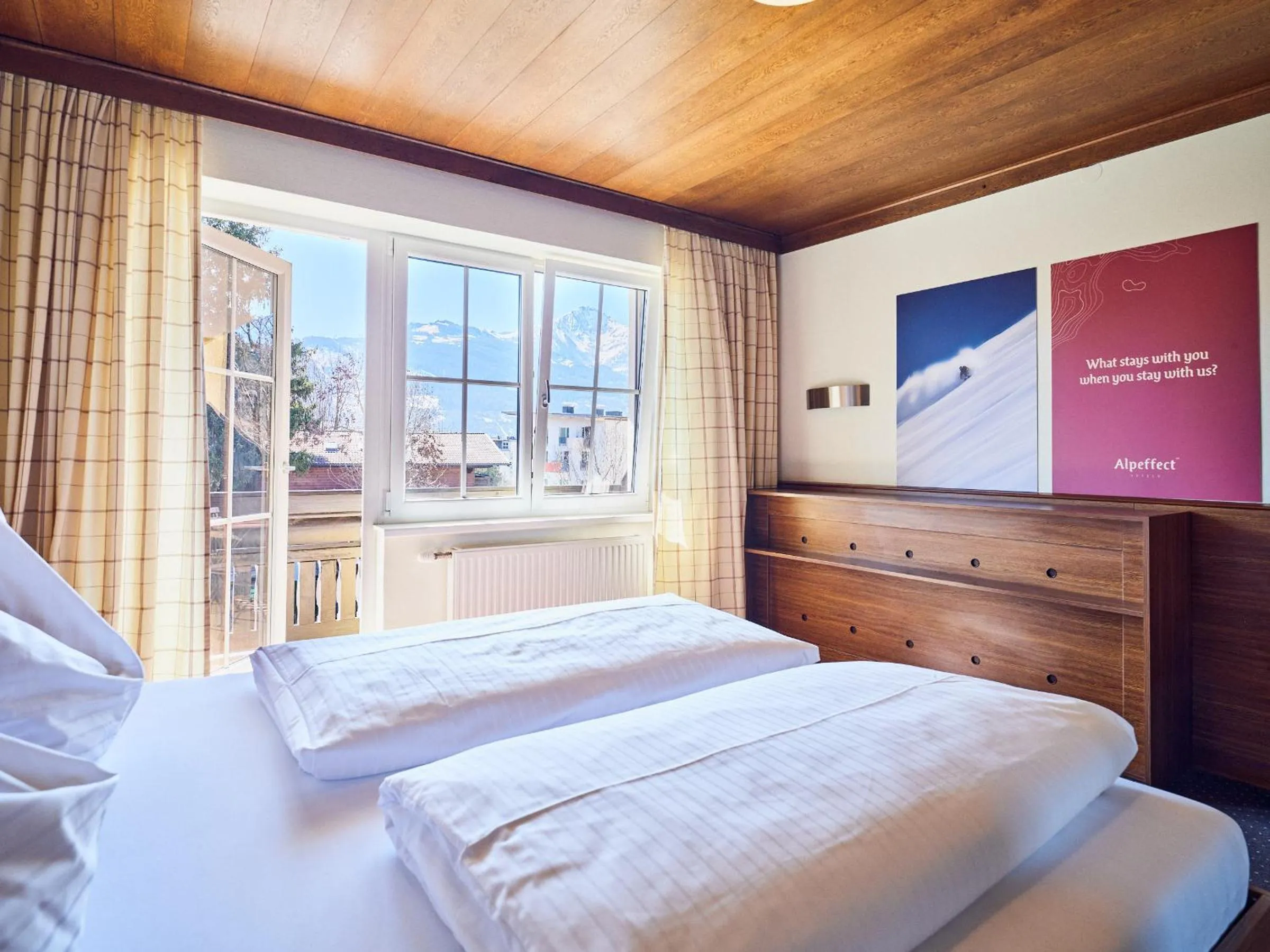 Bed in Hotel Pinzgauerhof by Alpeffect Hotels