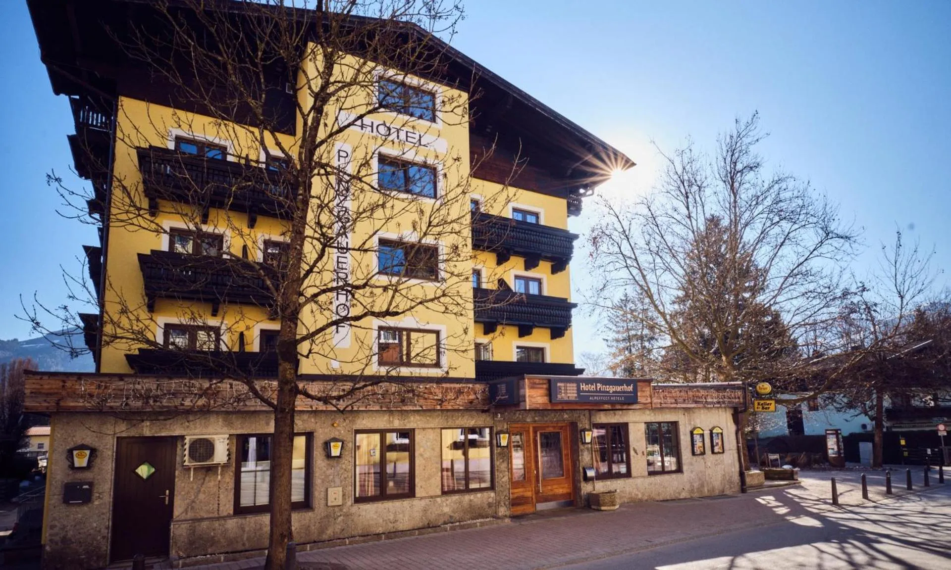 Property building in Hotel Pinzgauerhof by Alpeffect Hotels