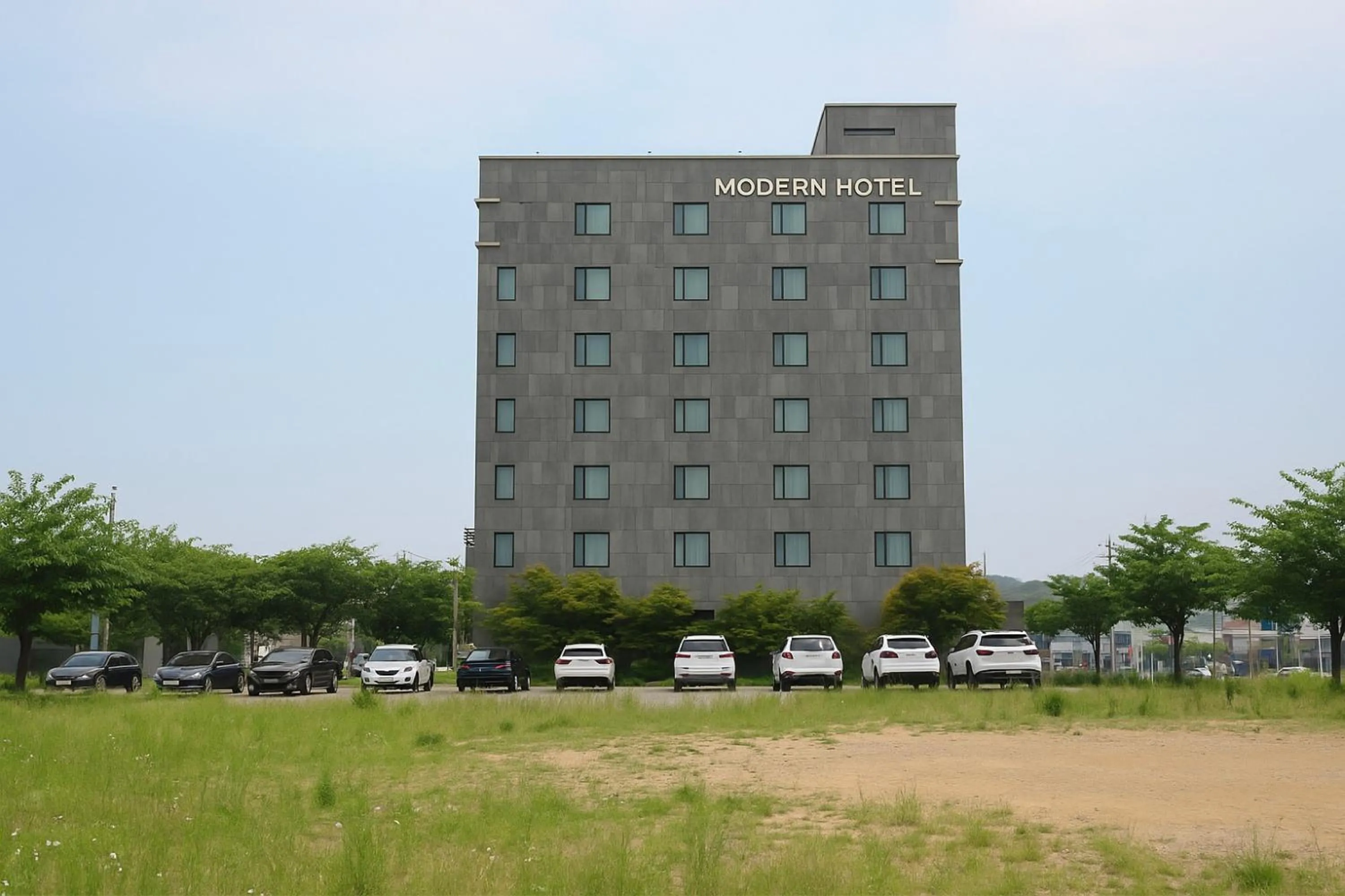 Property building in Seosan Modern Hotel