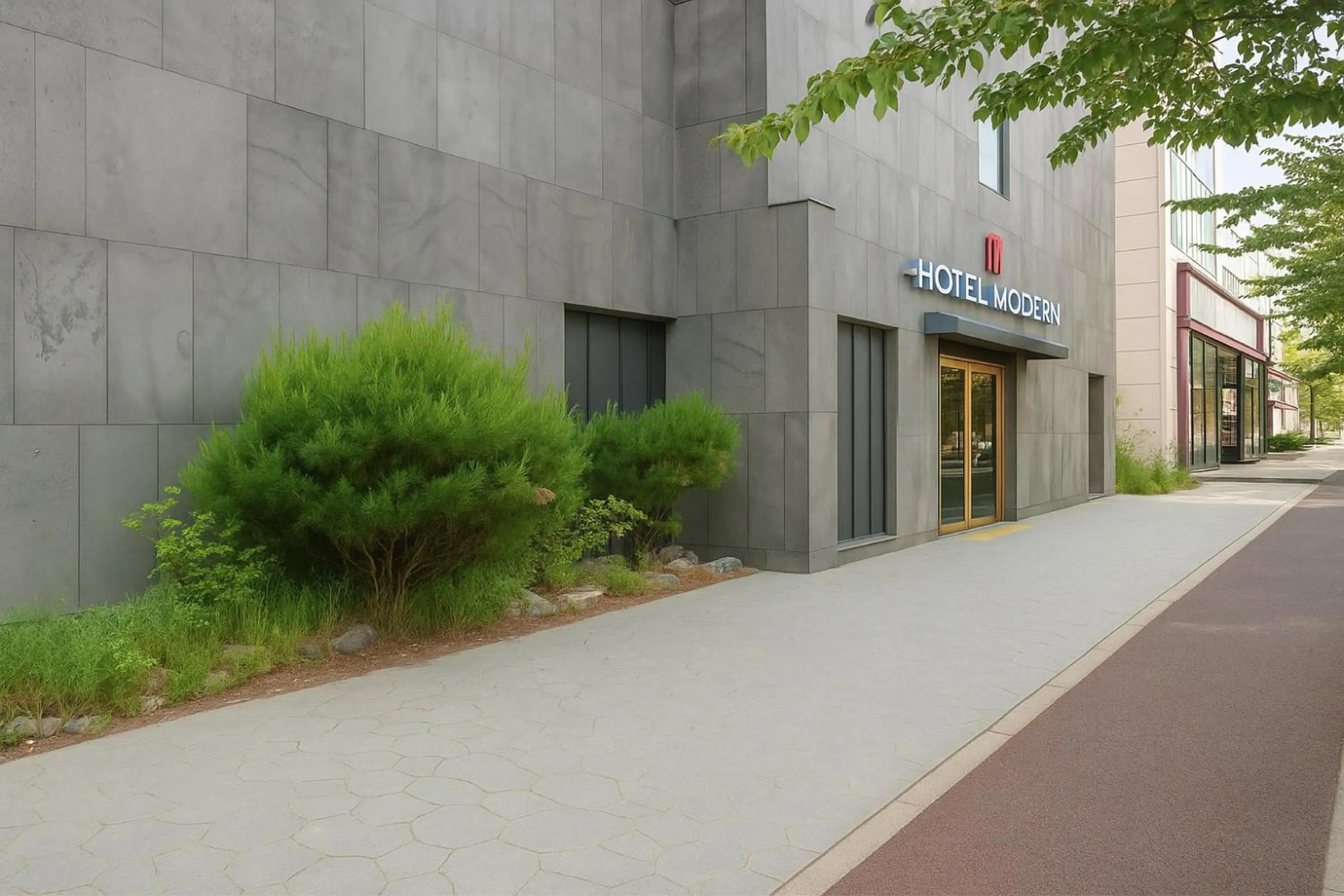 Property building in Seosan Modern Hotel