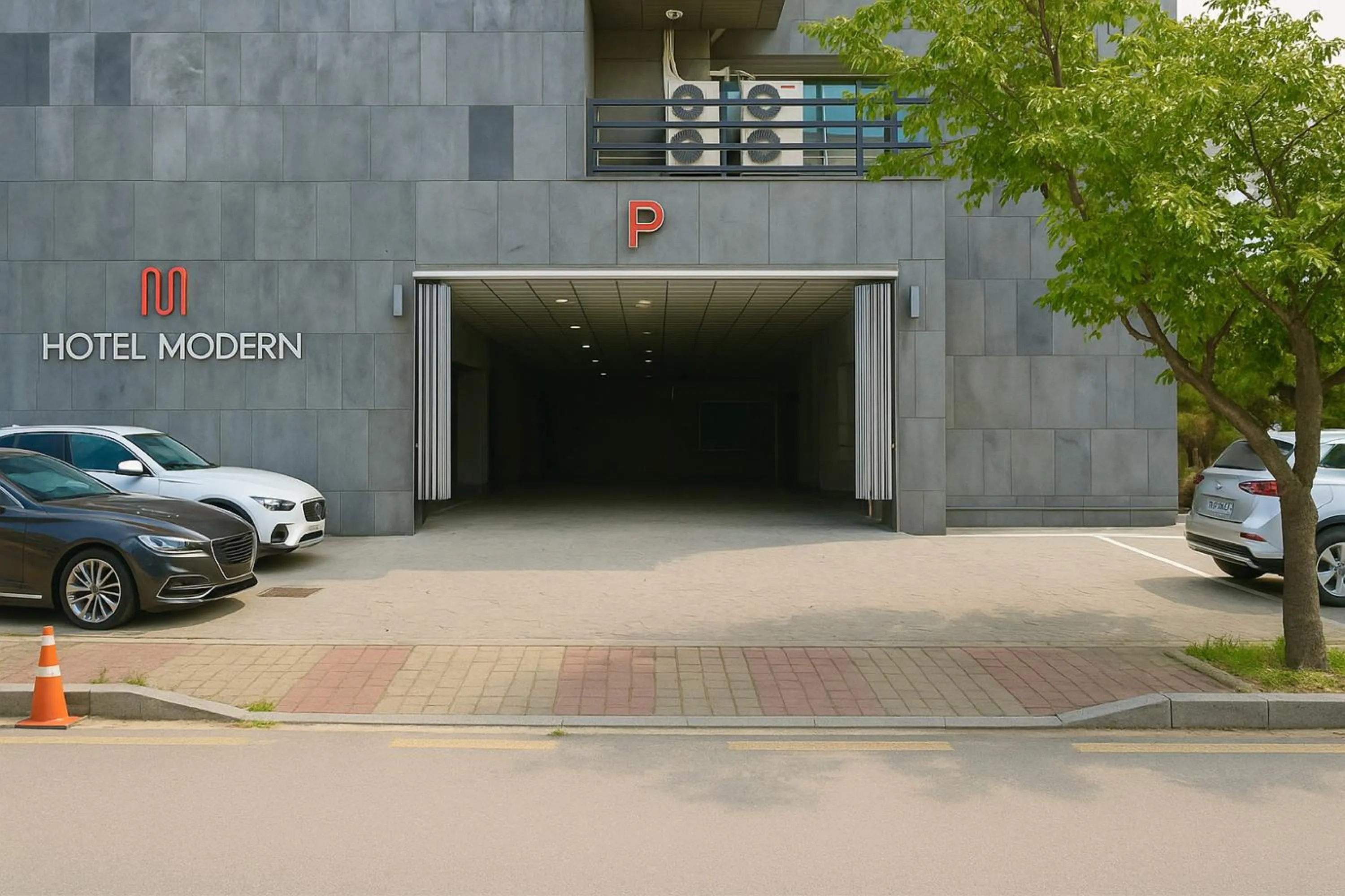 Property building in Seosan Modern Hotel