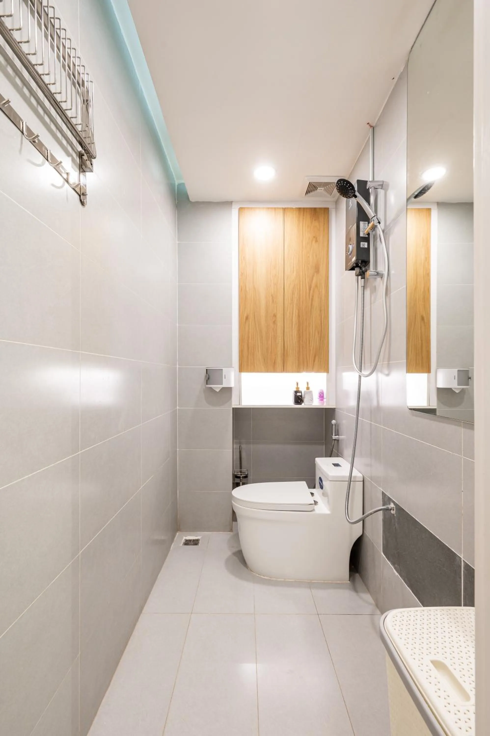 Shower in A Boi Apartment at District 3