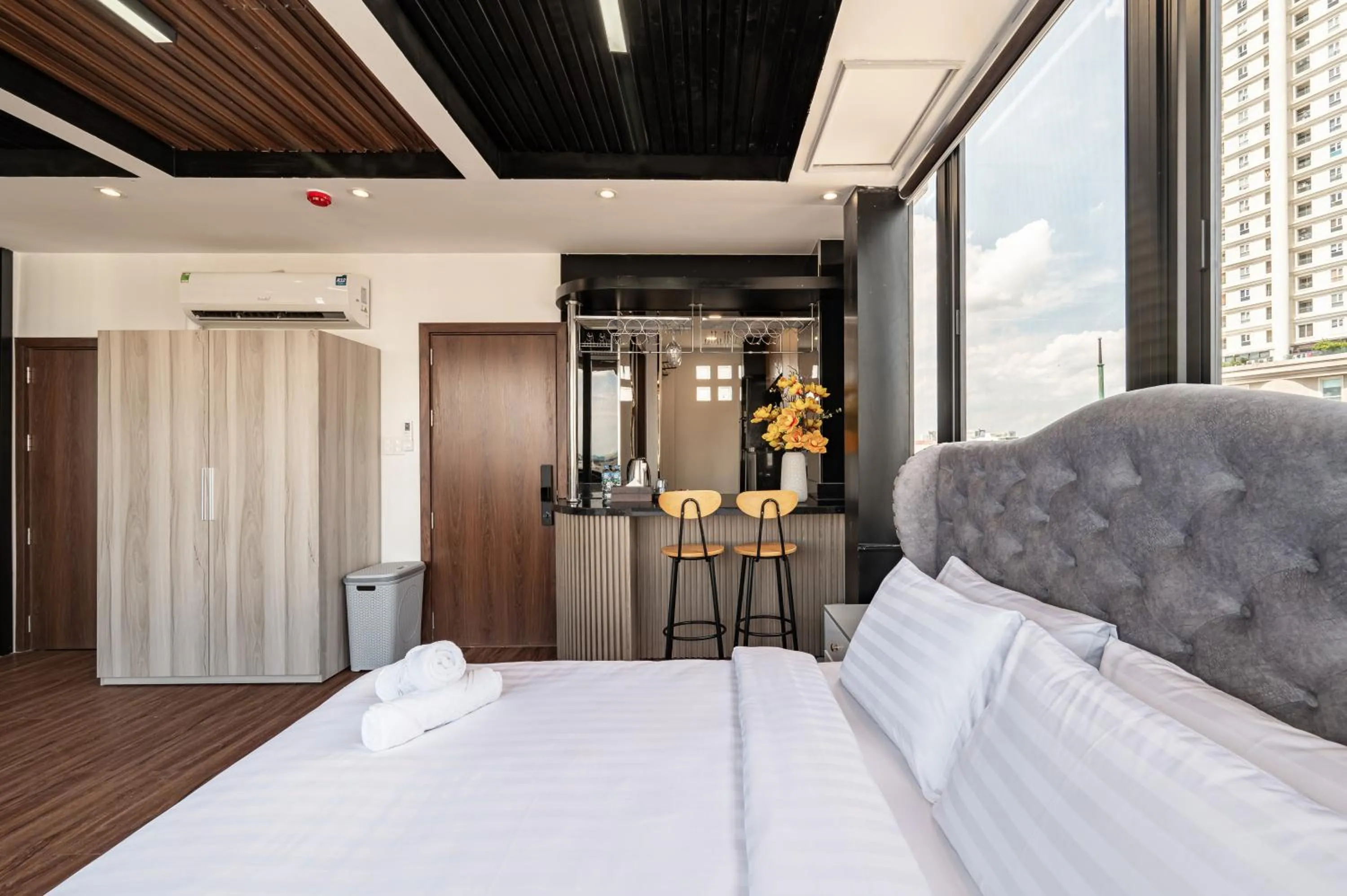 Bed in A Boi Apartment at District 3