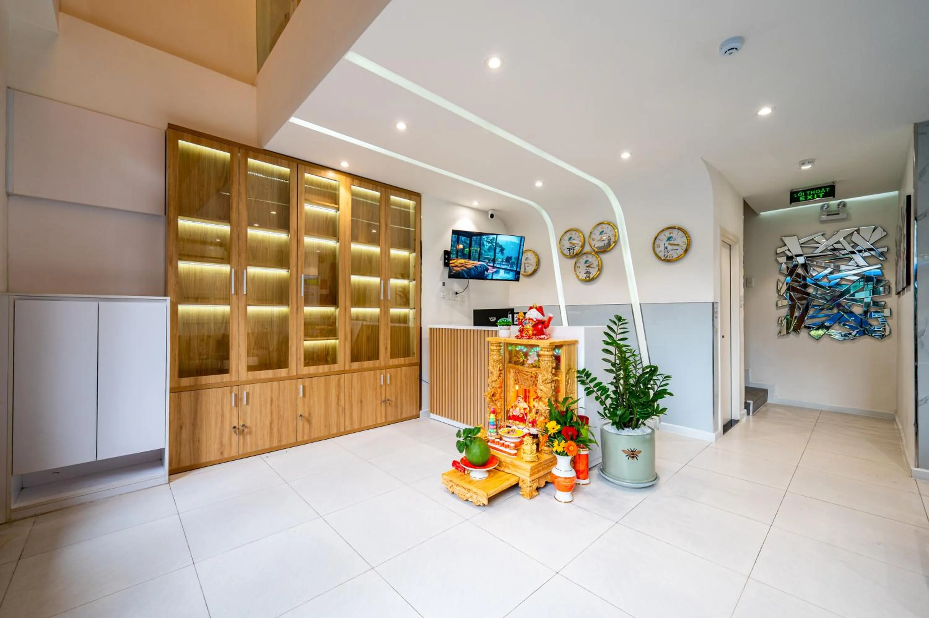 Lobby or reception in A Boi Apartment at District 3