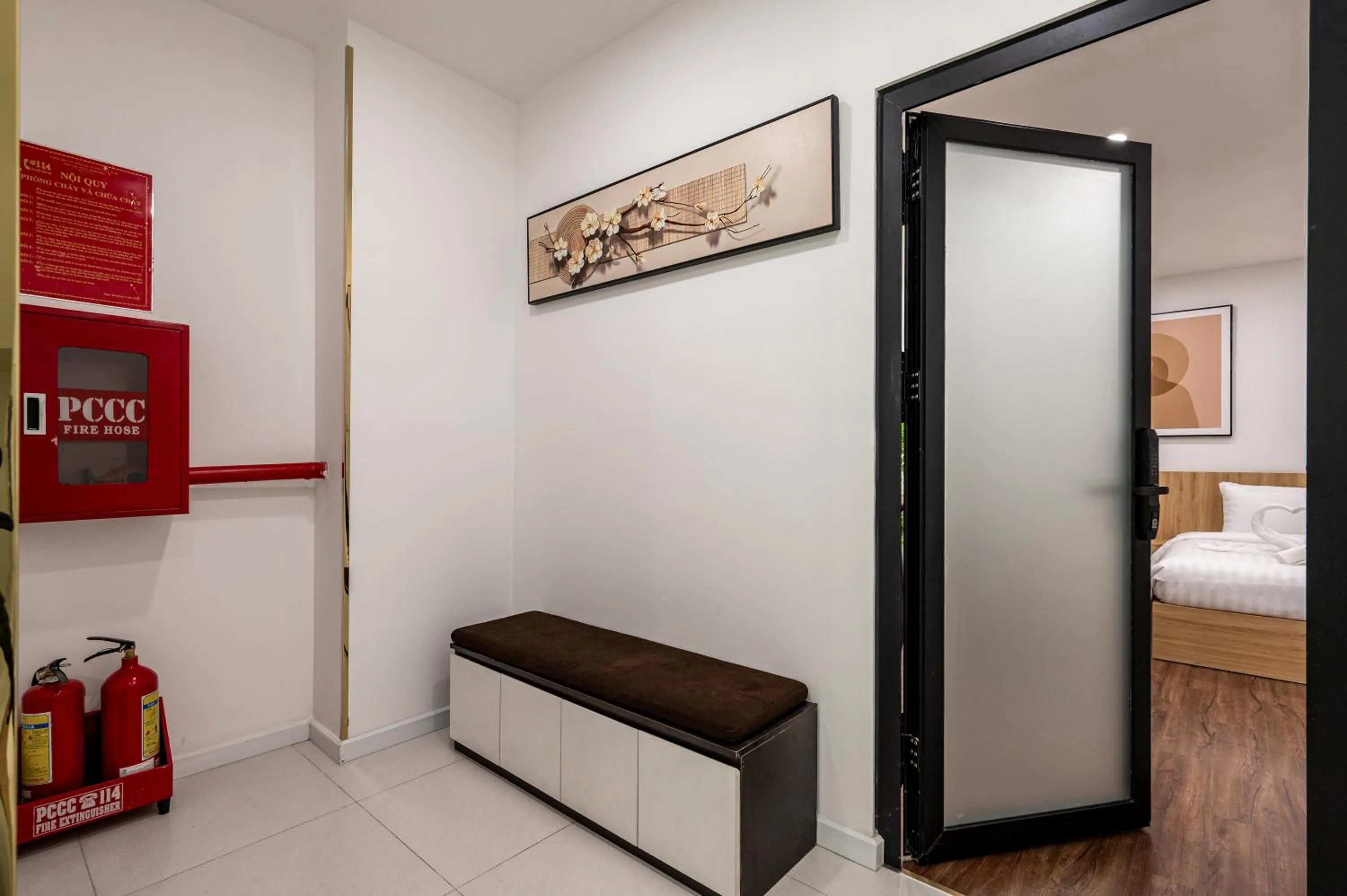 Bed in A Boi Apartment at District 3