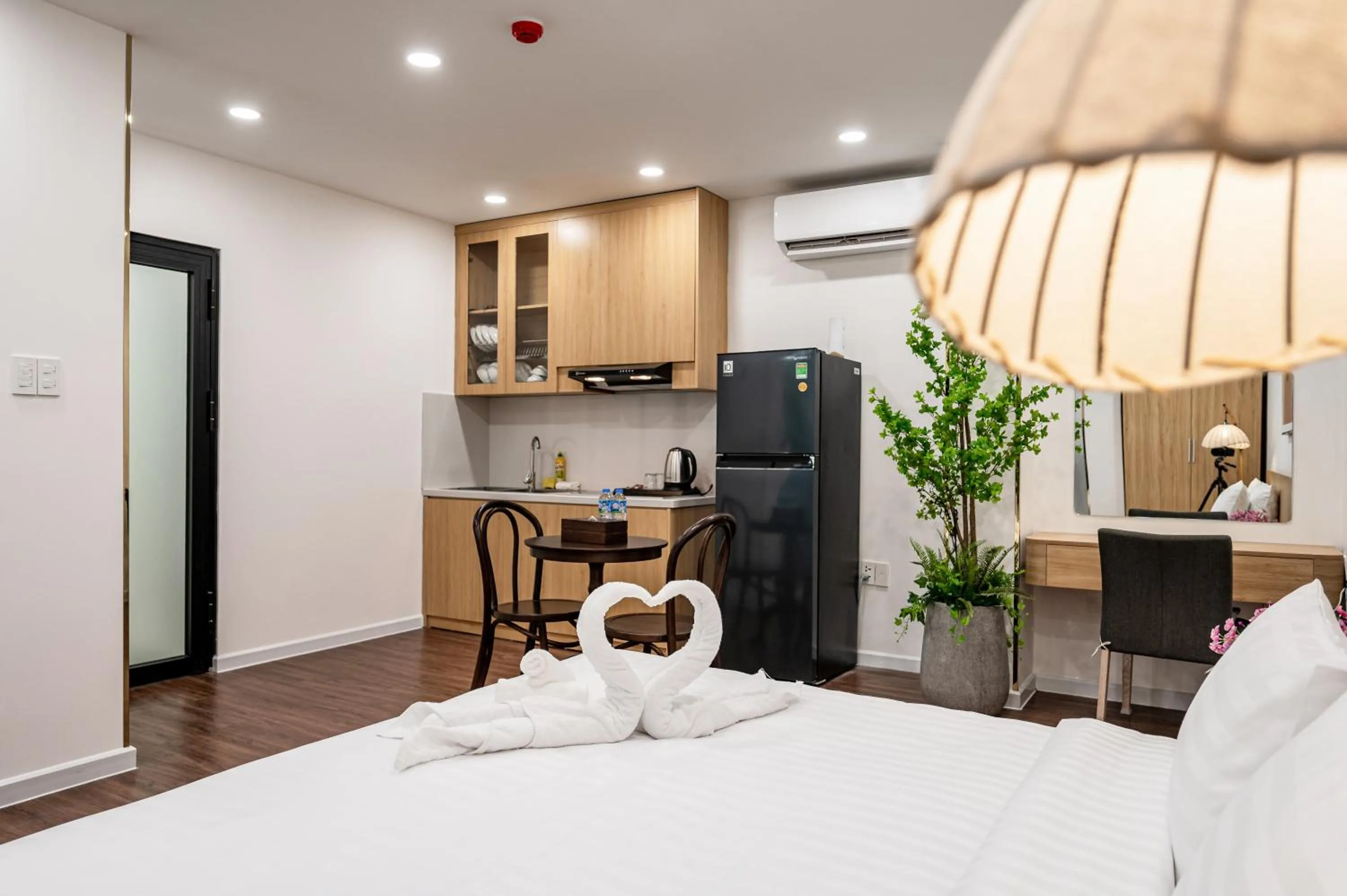 Bed in A Boi Apartment at District 3