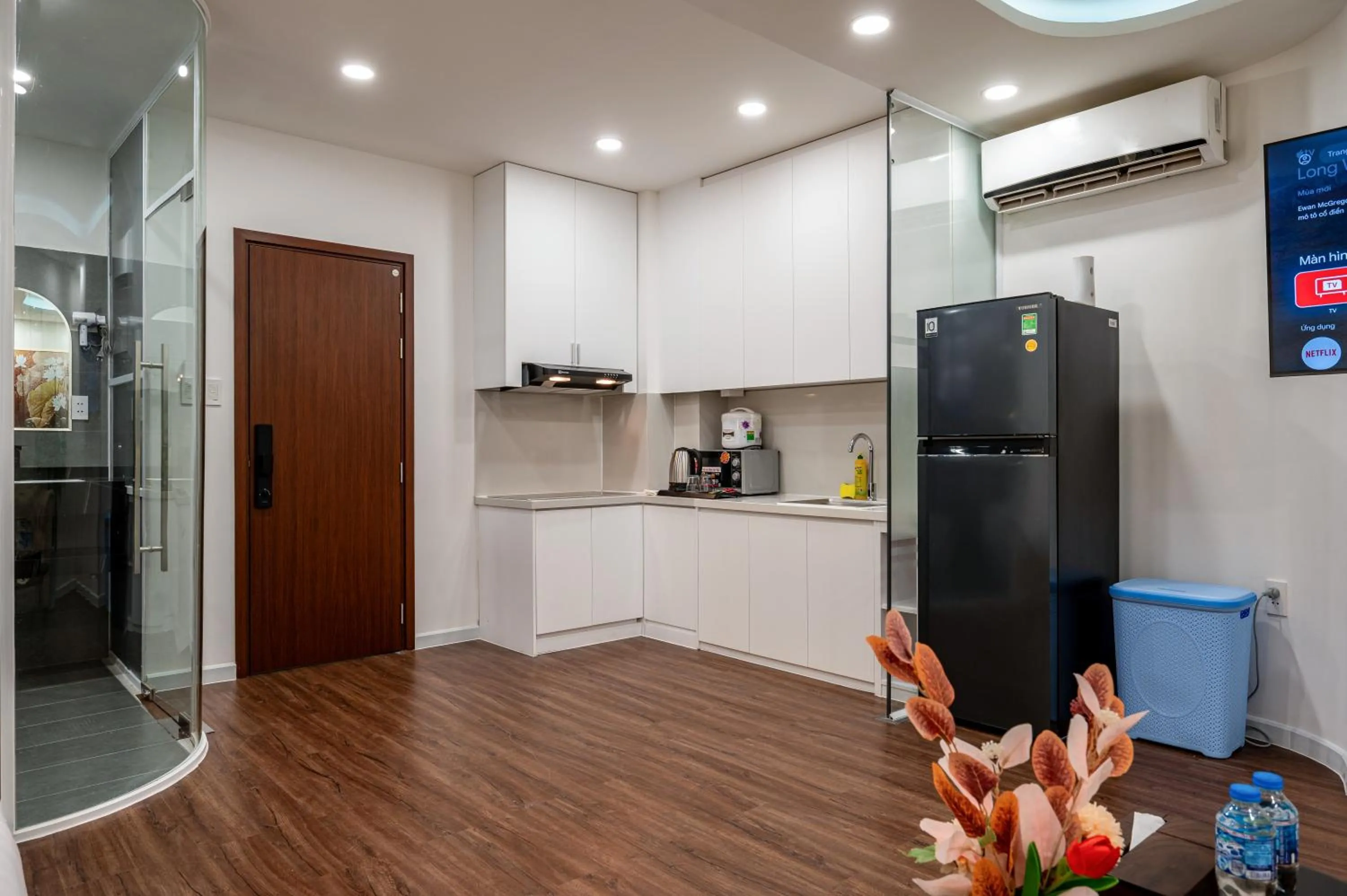stove in A Boi Apartment at District 3