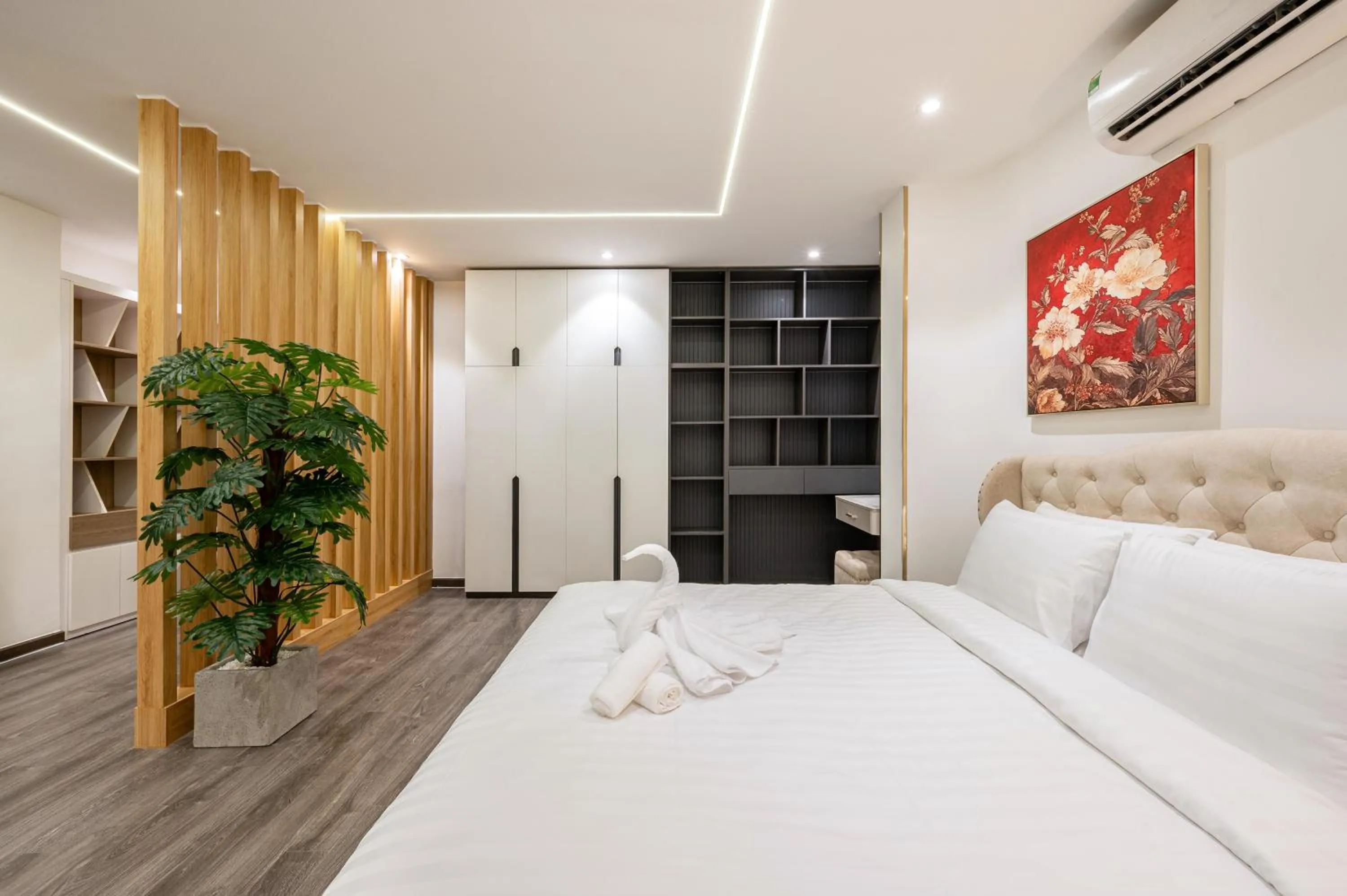 Bedroom, Bed in A Boi Apartment at District 3
