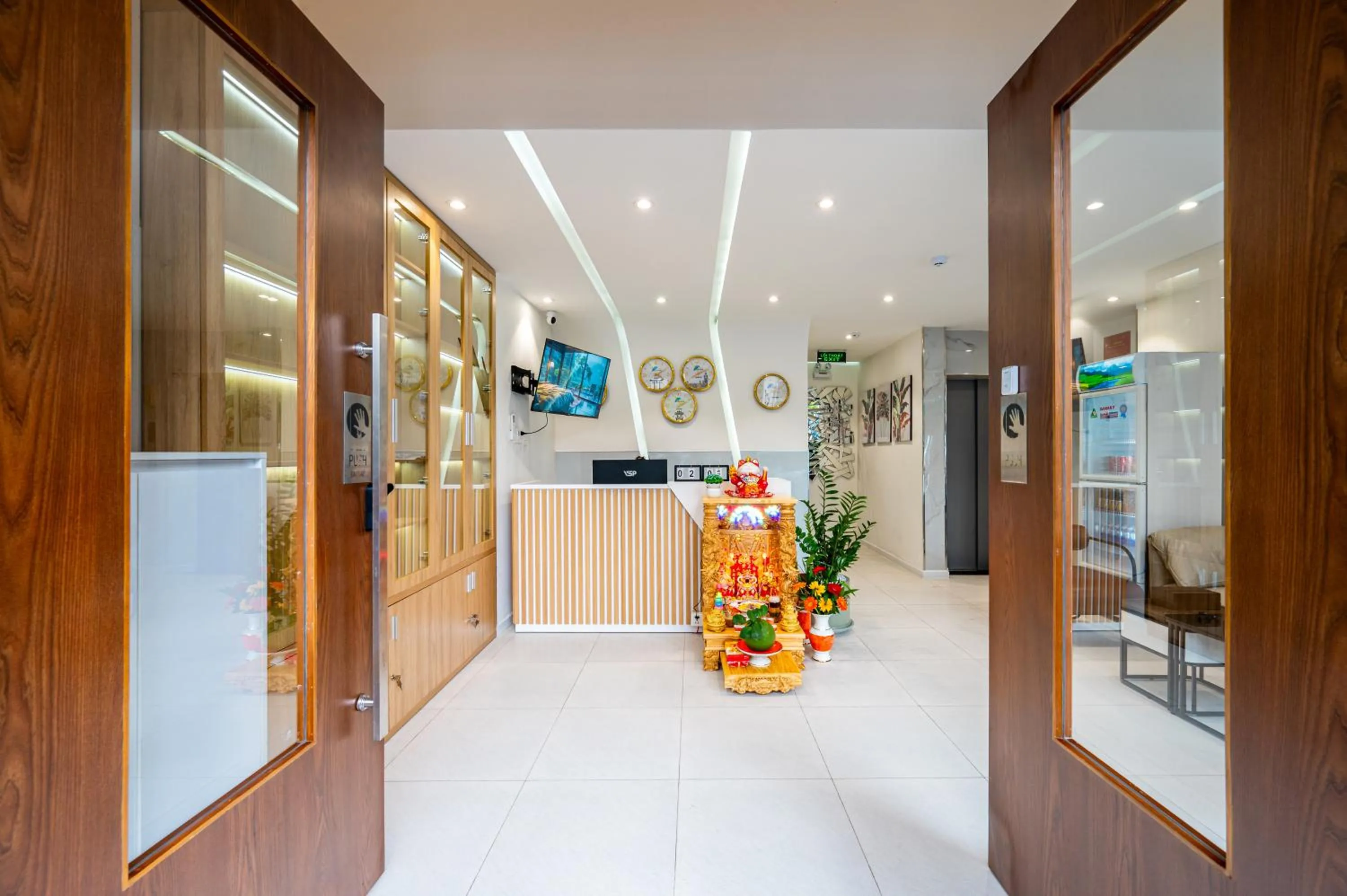 Lobby or reception in A Boi Apartment at District 3