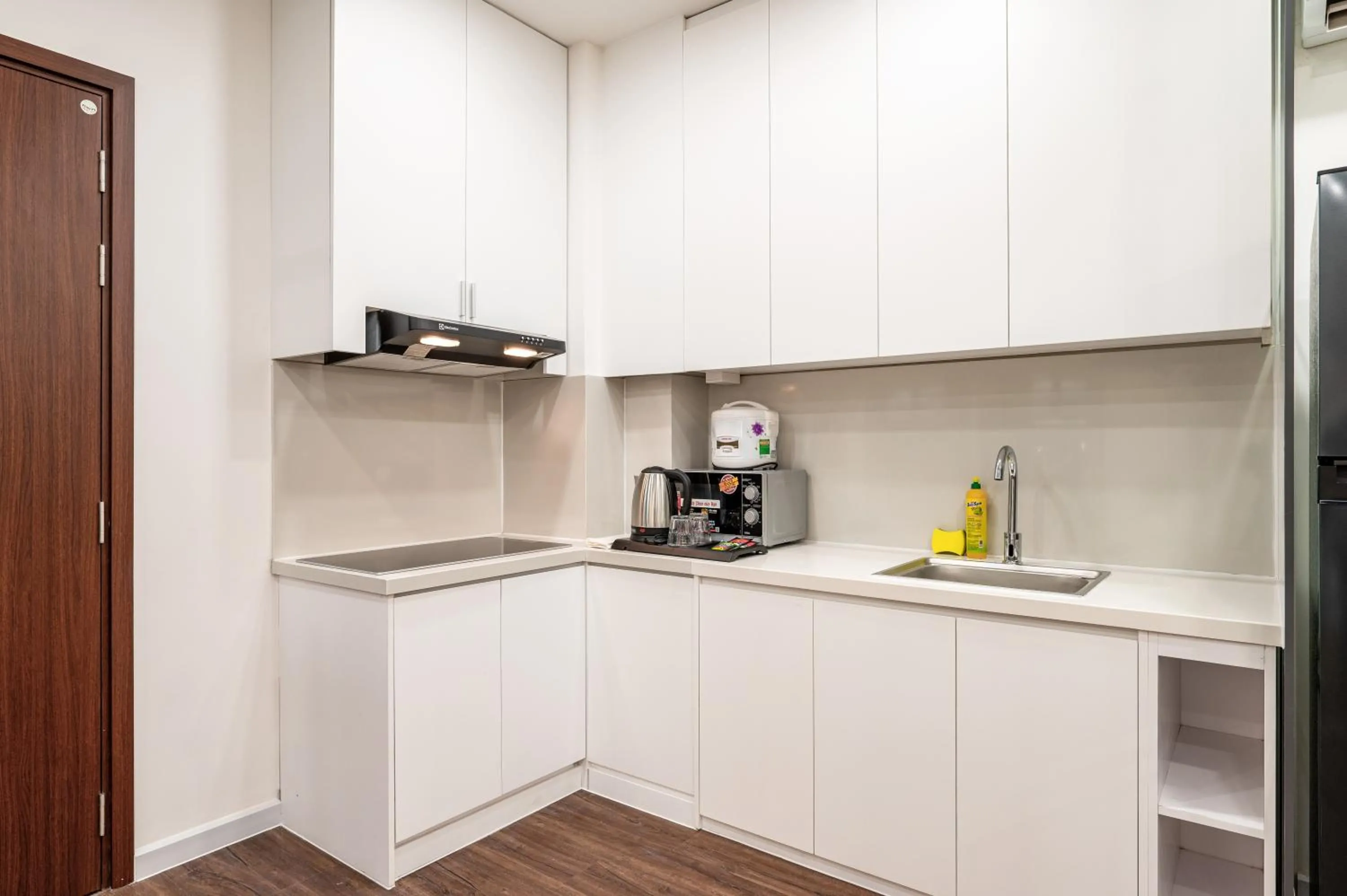 stove in A Boi Apartment at District 3