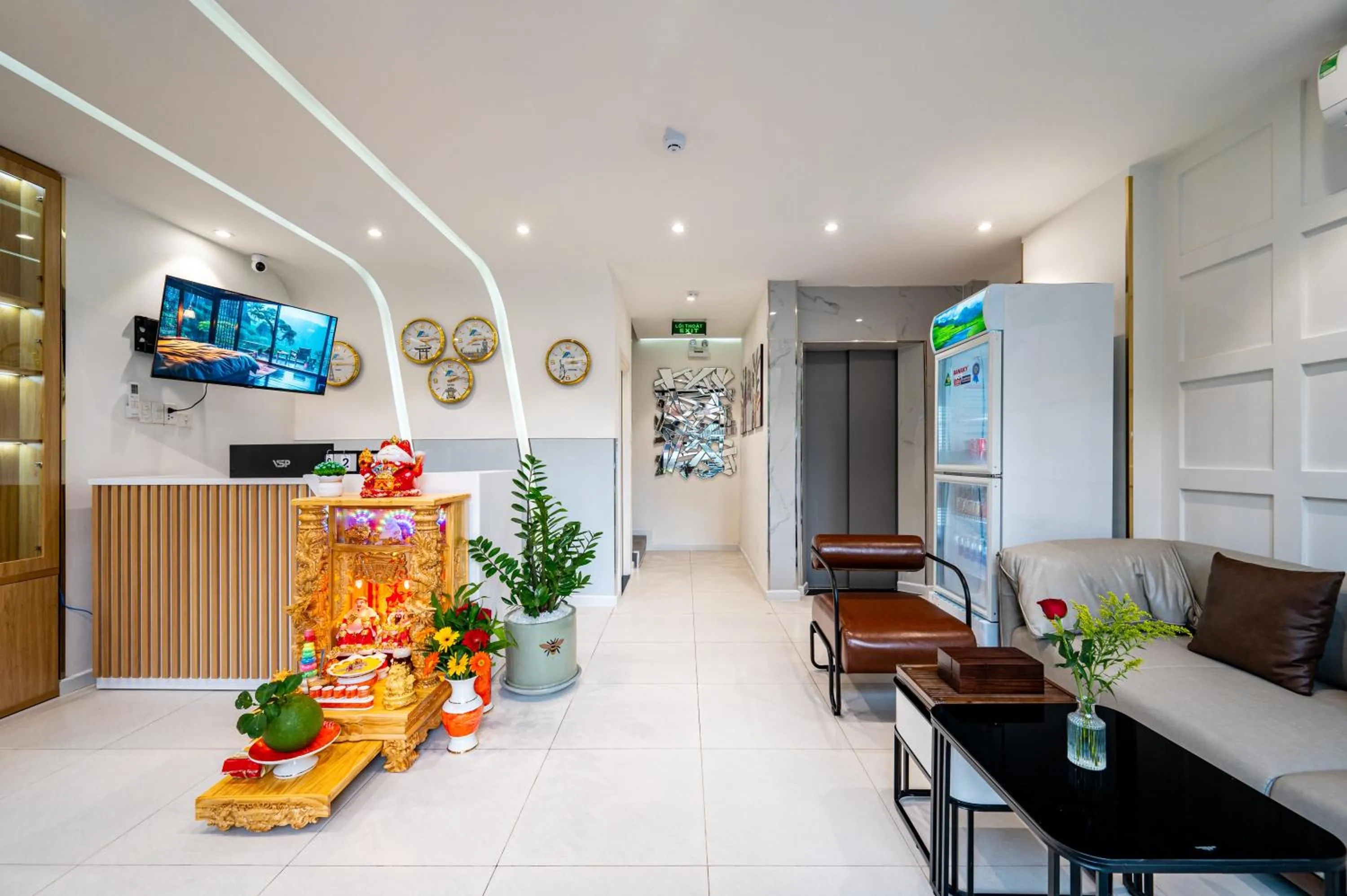 Lobby or reception in A Boi Apartment at District 3
