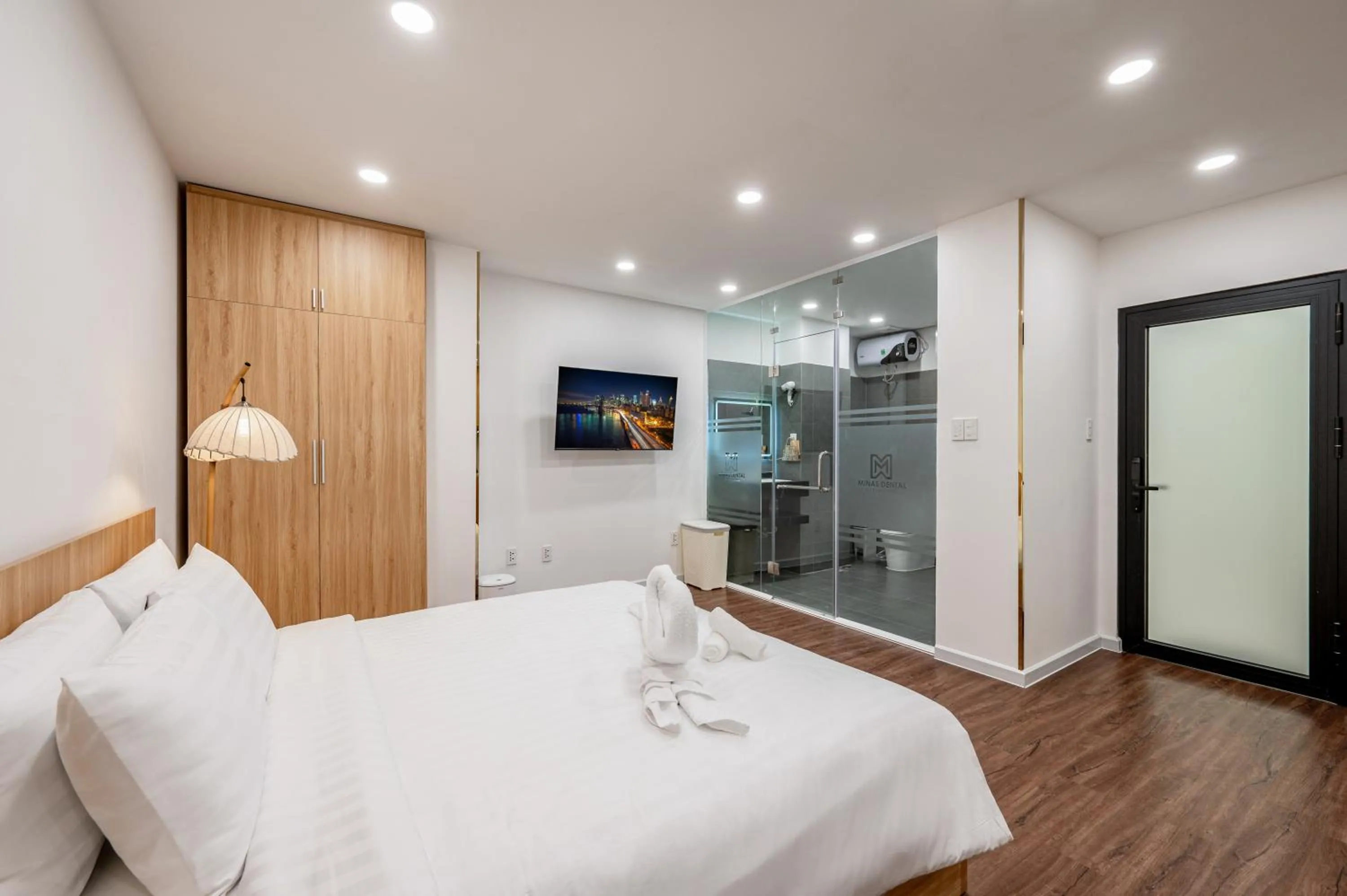 Bed in A Boi Apartment at District 3