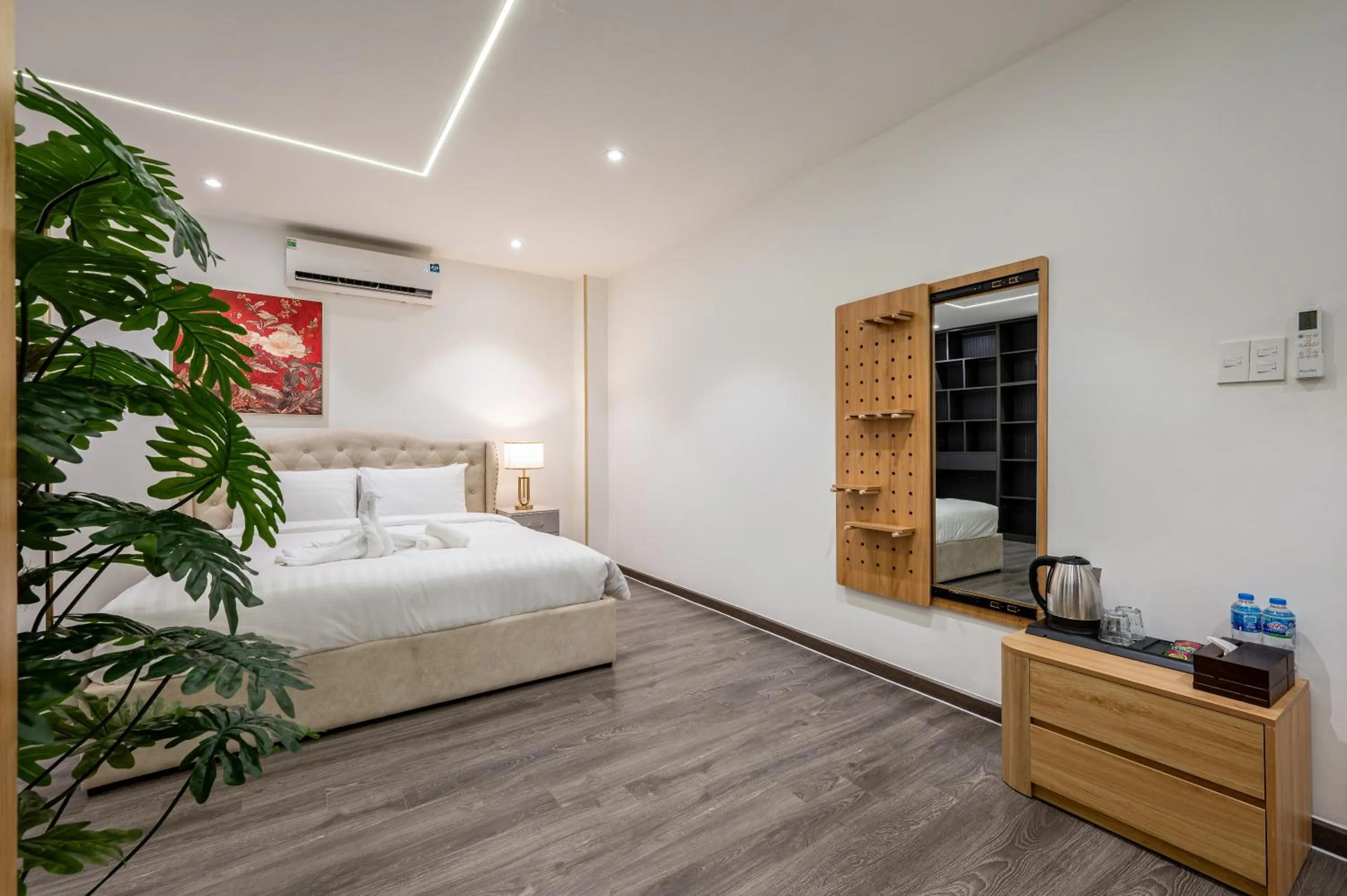 Bed in A Boi Apartment at District 3