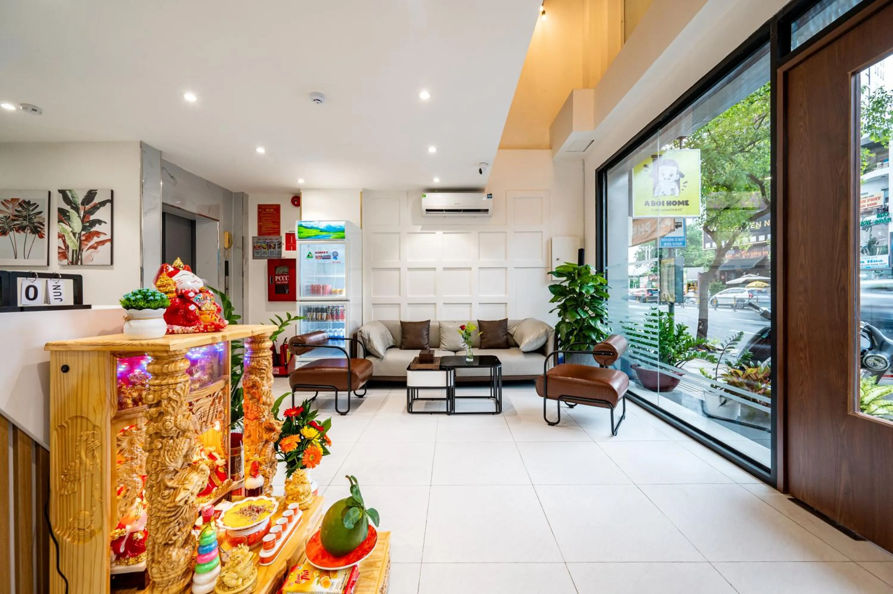 Lobby or reception in A Boi Apartment at District 3