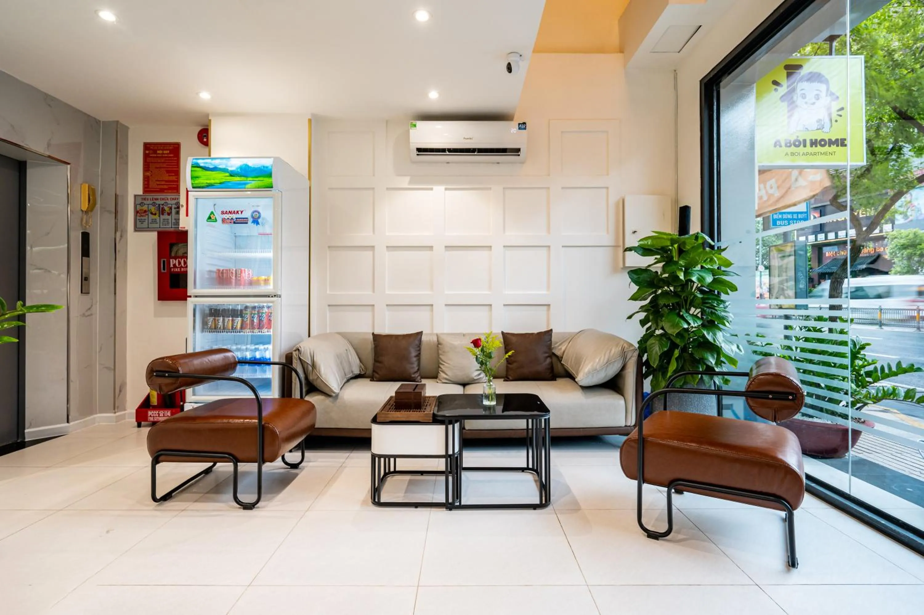 Lobby or reception in A Boi Apartment at District 3