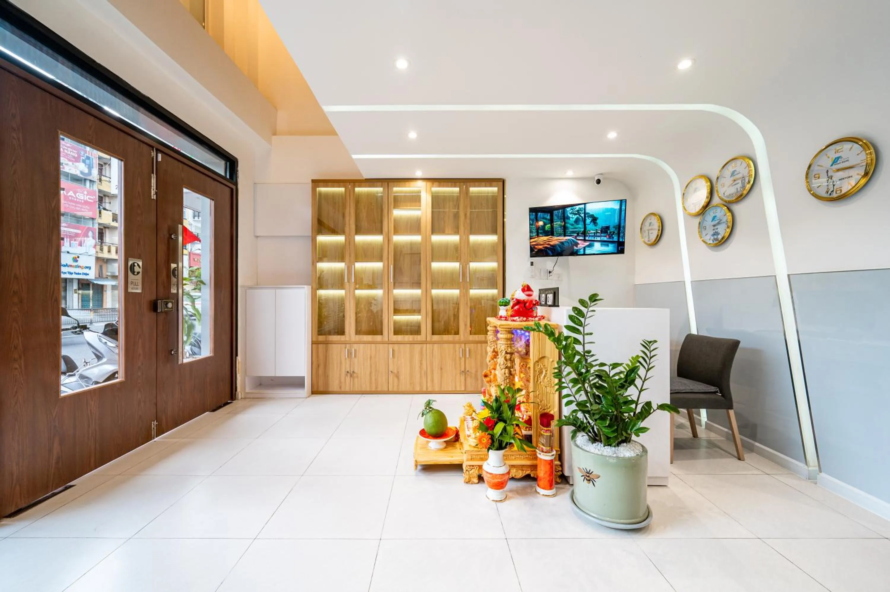 Lobby or reception in A Boi Apartment at District 3